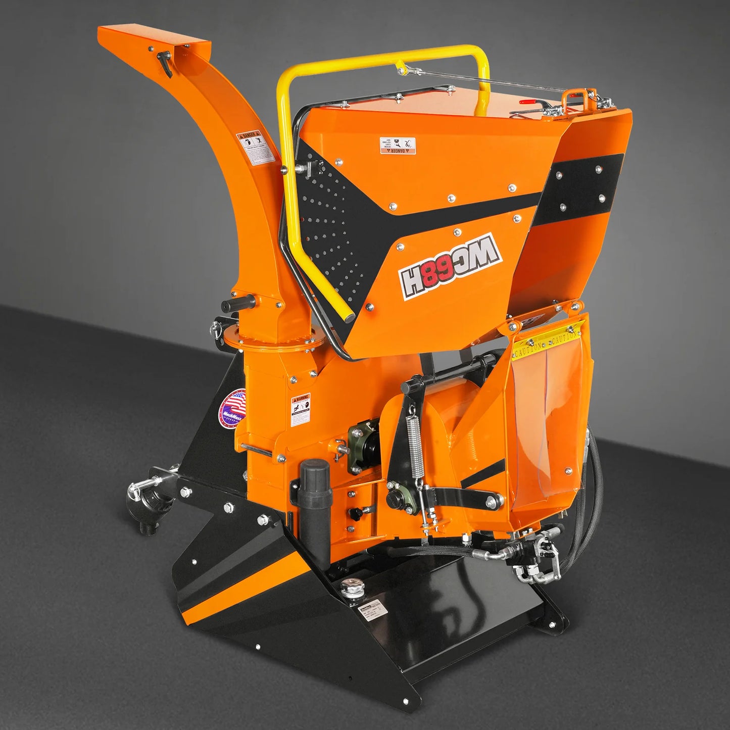 6in, 20-50 HP, 3 Point Hydraulic Wood Chipper For Tractors , WC68H