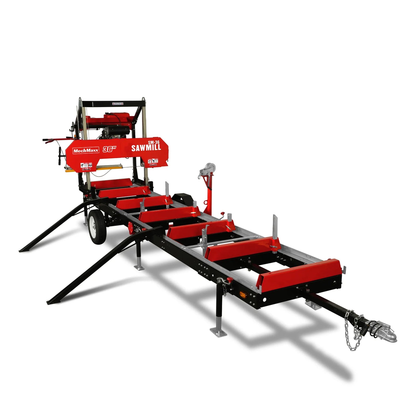 Log Loading Ramp Kit for Sawmill Trailer , SM-36MAX; SM-36HMAX