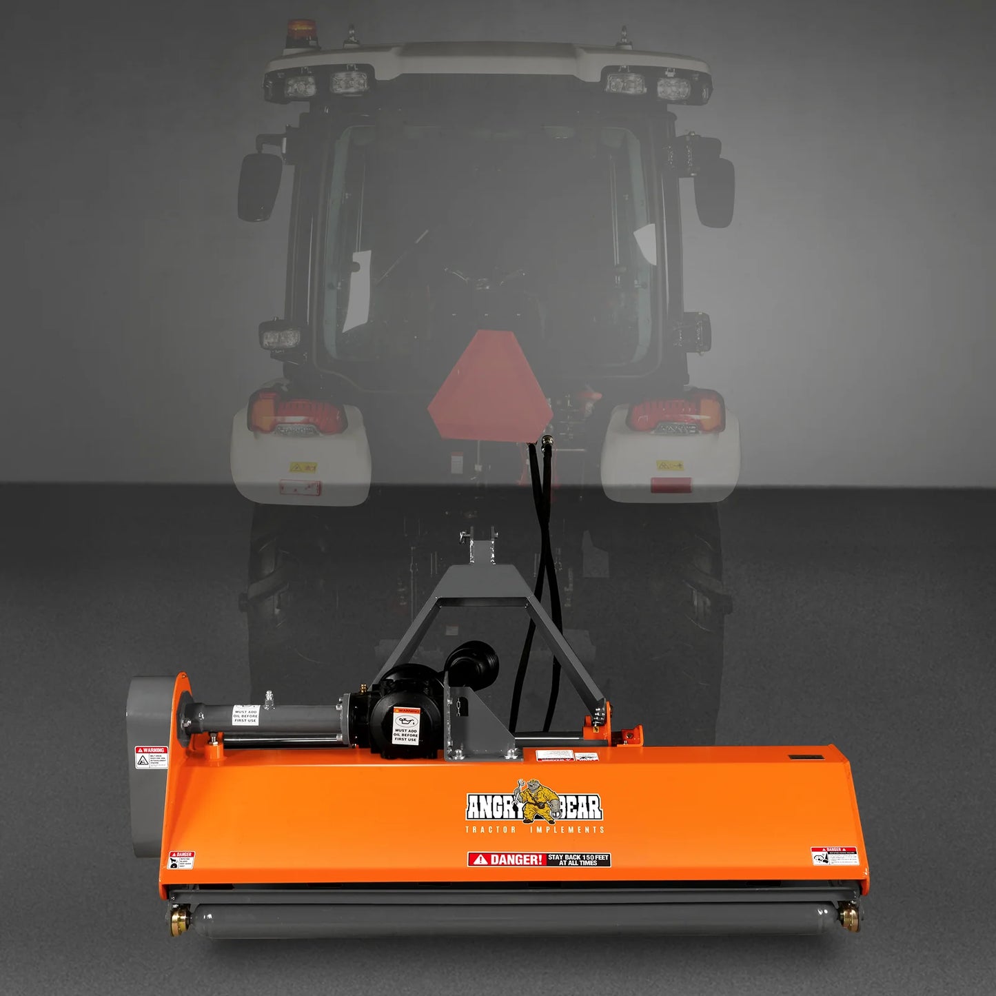 68” PTO Flail Mower with Hydraulic Side Shift 3 Point 30-60hp , NAM68H