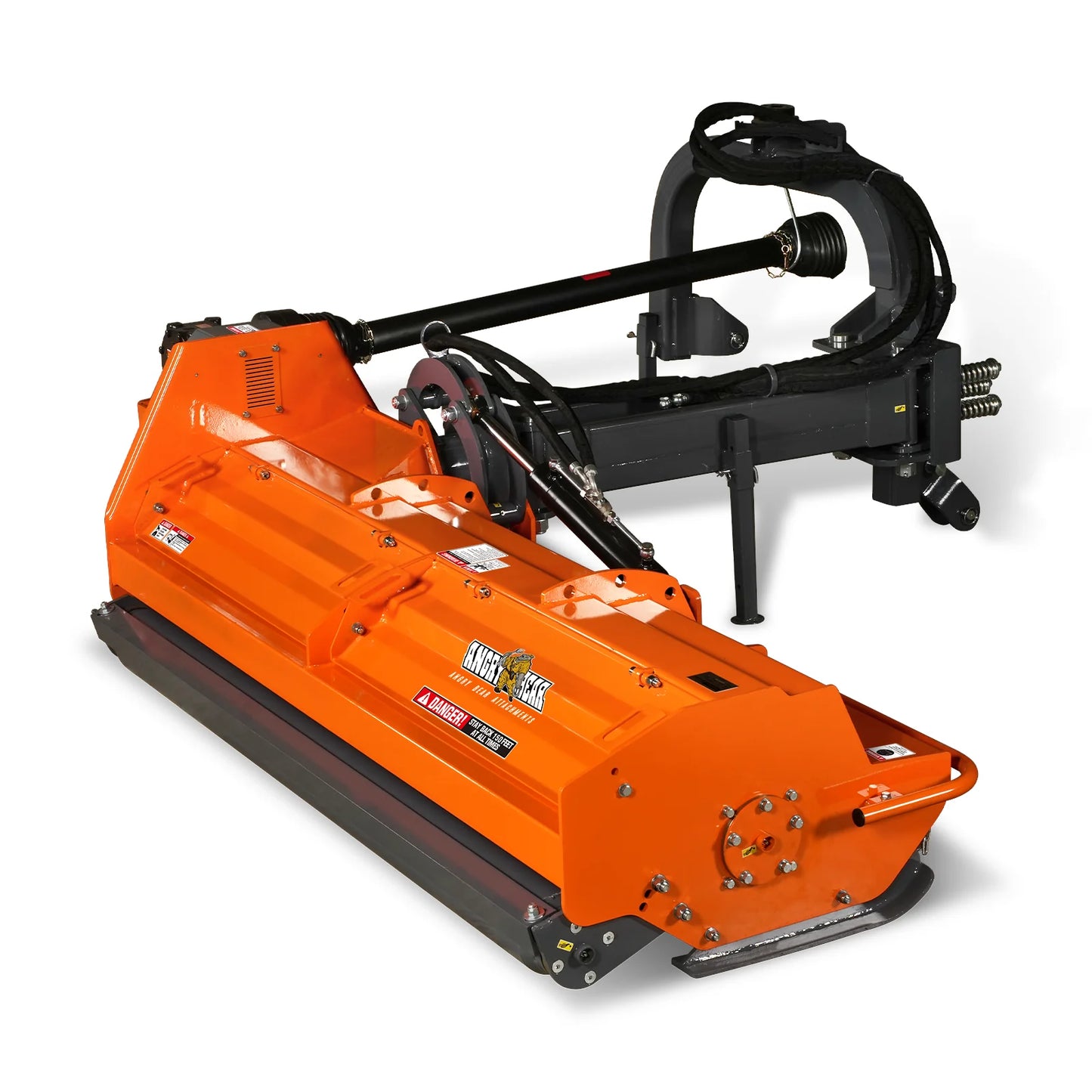 78" Heavy Duty 3 Point Offset Ditch Bank Verge Flail Mower Italy CMR Gearbox, 80-110HP, PTO Driven, VBM78