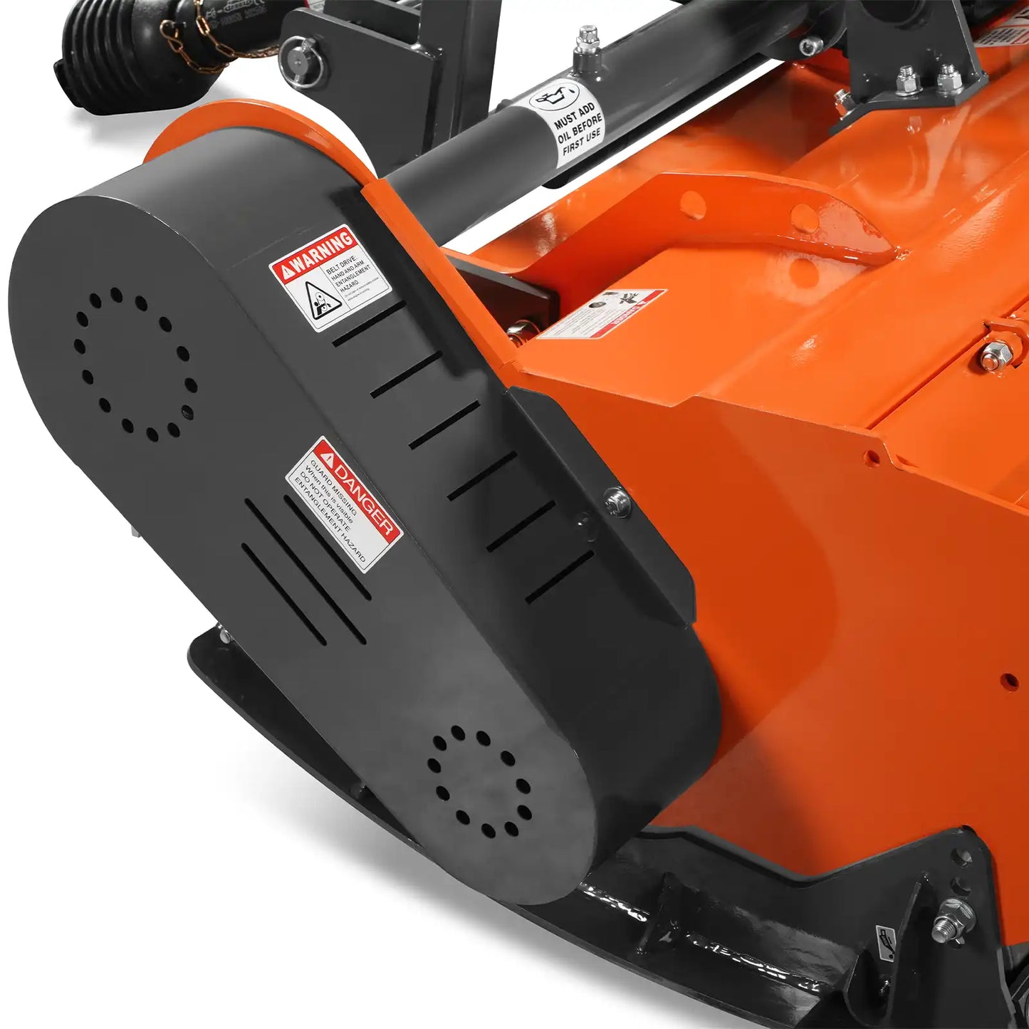 87" Heavy Duty PTO Flail Mower with Hydraulic Side Shift 3 Point 50-90 hp, KDK87H