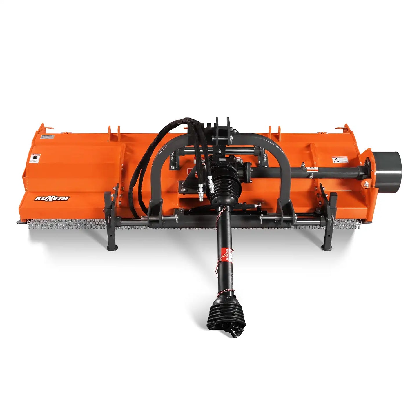 87" Heavy Duty PTO Flail Mower with Hydraulic Side Shift 3 Point 50-90 hp, KDK87H