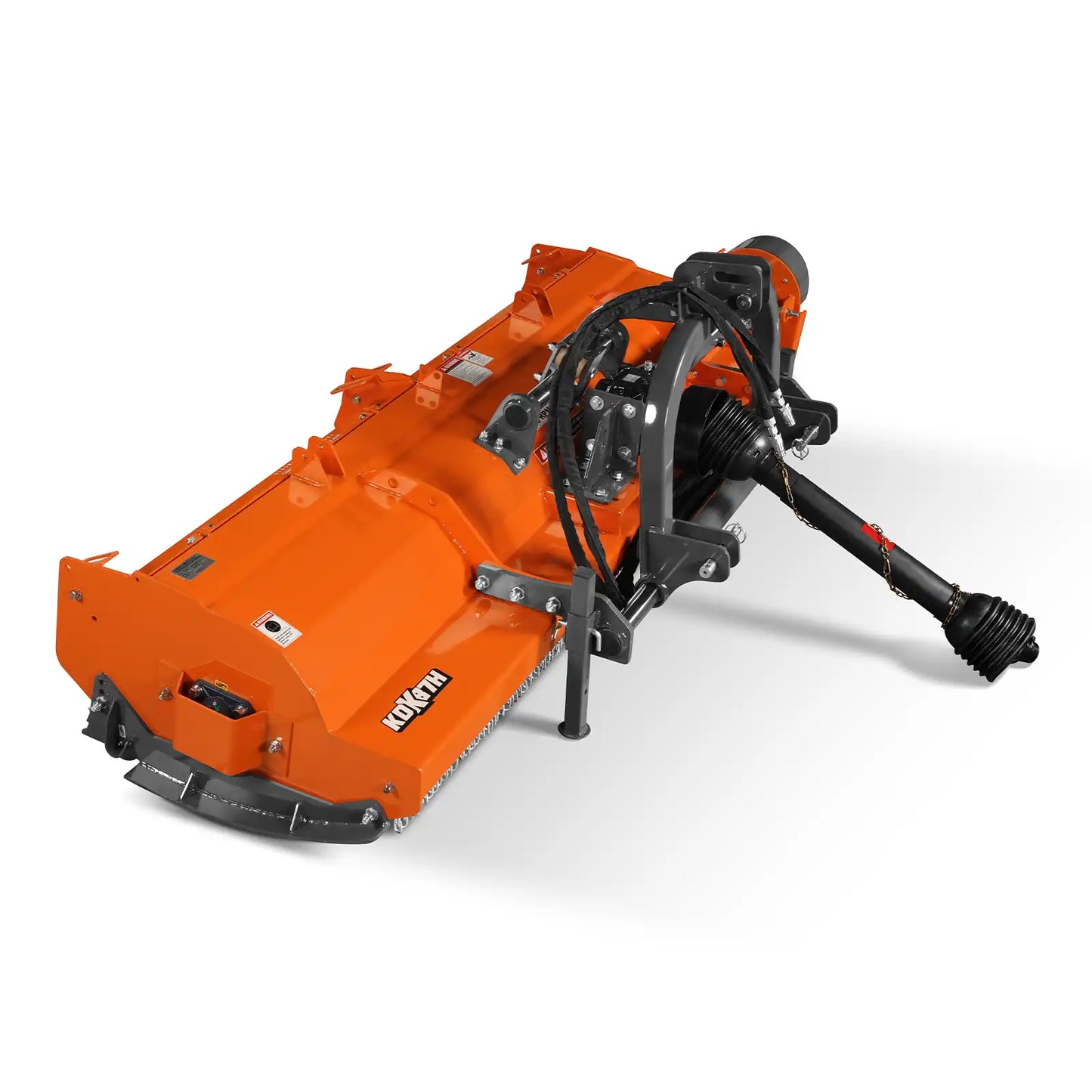 87" Heavy Duty PTO Flail Mower with Hydraulic Side Shift 3 Point 50-90 hp, KDK87H