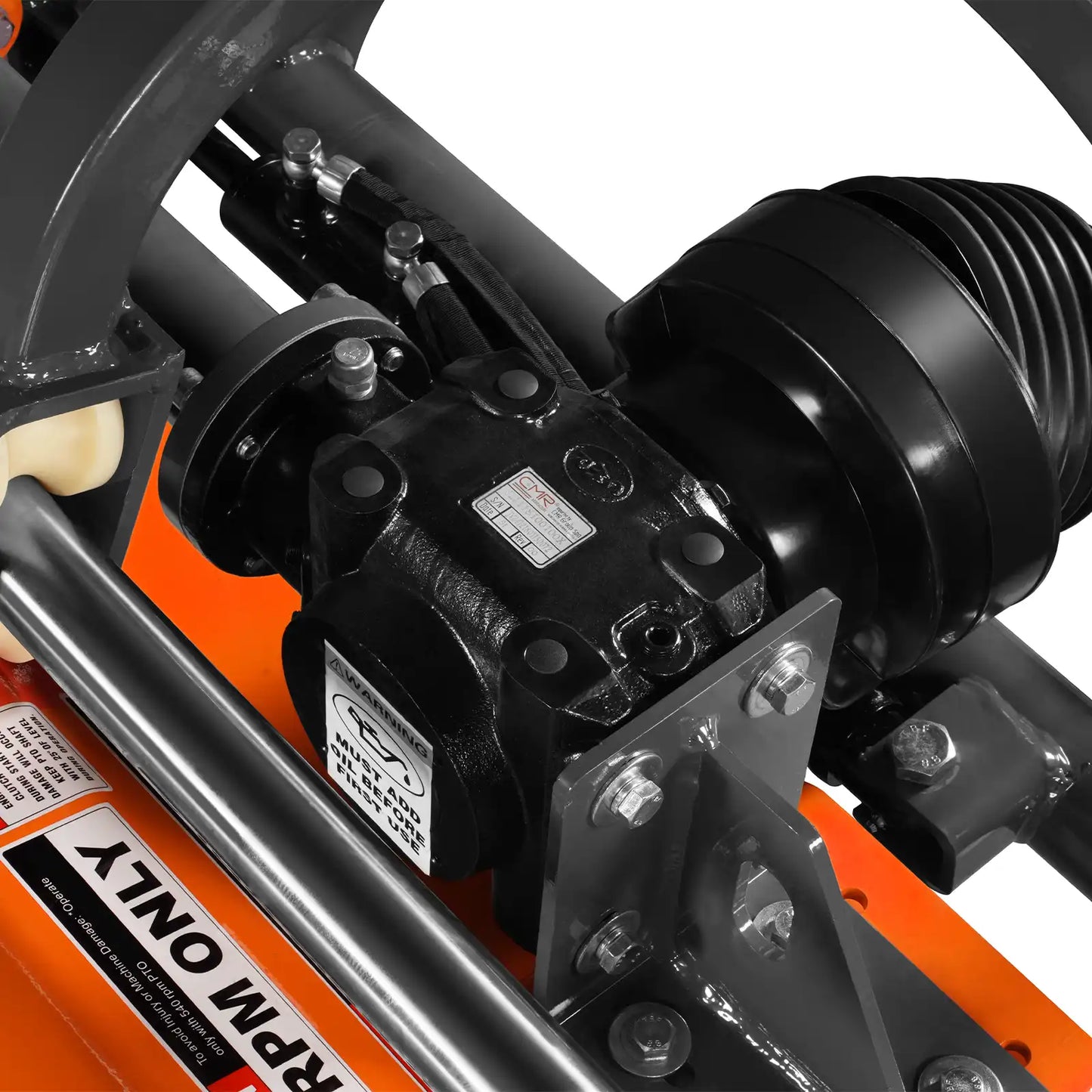 87" Heavy Duty PTO Flail Mower with Hydraulic Side Shift 3 Point 50-90 hp, KDK87H