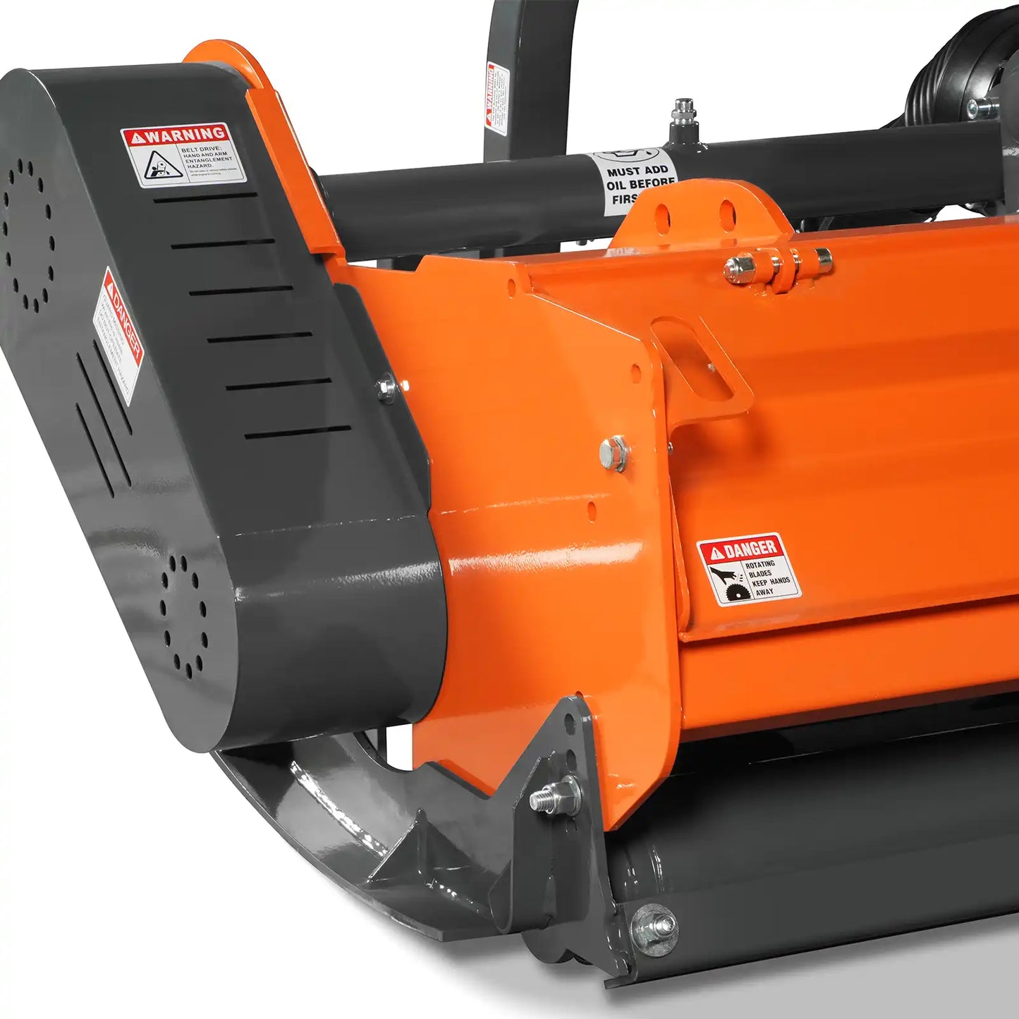 87" Heavy Duty PTO Flail Mower with Hydraulic Side Shift 3 Point 50-90 hp, KDK87H