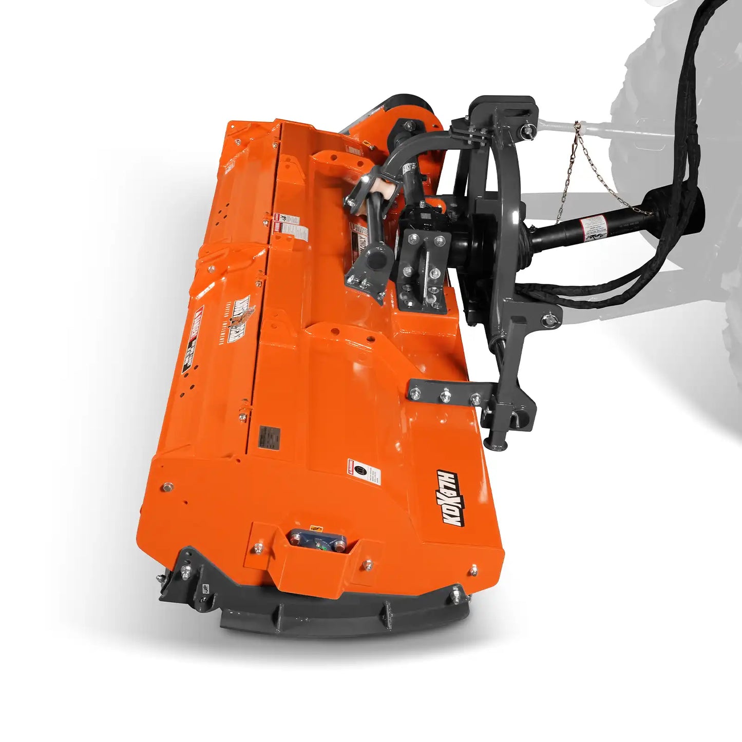 87" Heavy Duty PTO Flail Mower with Hydraulic Side Shift 3 Point 50-90 hp, KDK87H