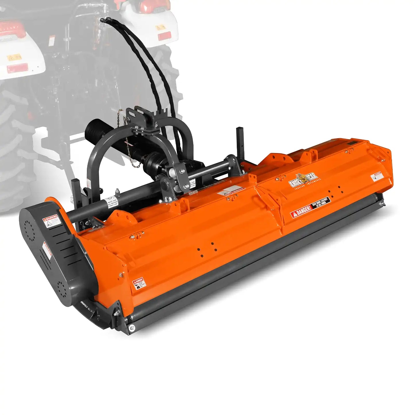 87" Heavy Duty PTO Flail Mower with Hydraulic Side Shift 3 Point 50-90 hp, KDK87H