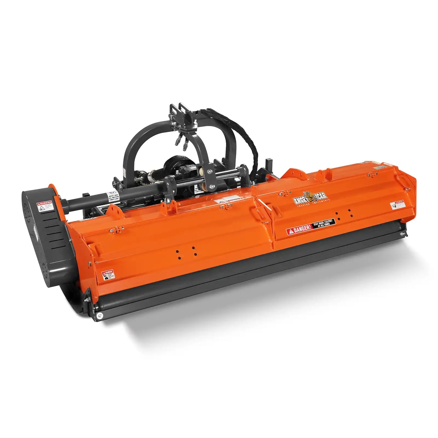 87" Heavy Duty PTO Flail Mower with Hydraulic Side Shift 3 Point 50-90 hp, KDK87H