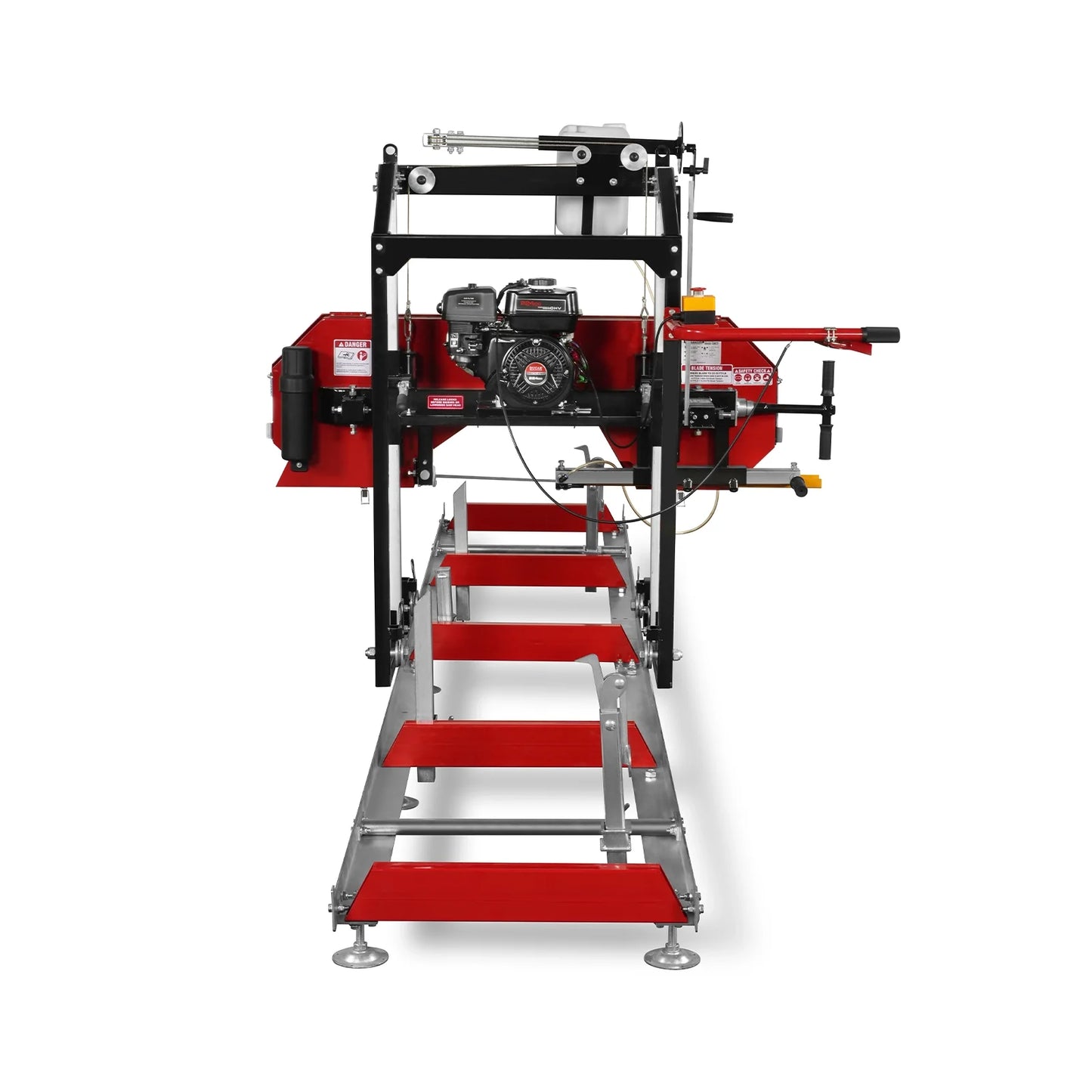 22" Portable Sawmill, 224cc 7HP DUCAR Gasoline Engine, 20" Board Width, 13' Track Length , SM-22