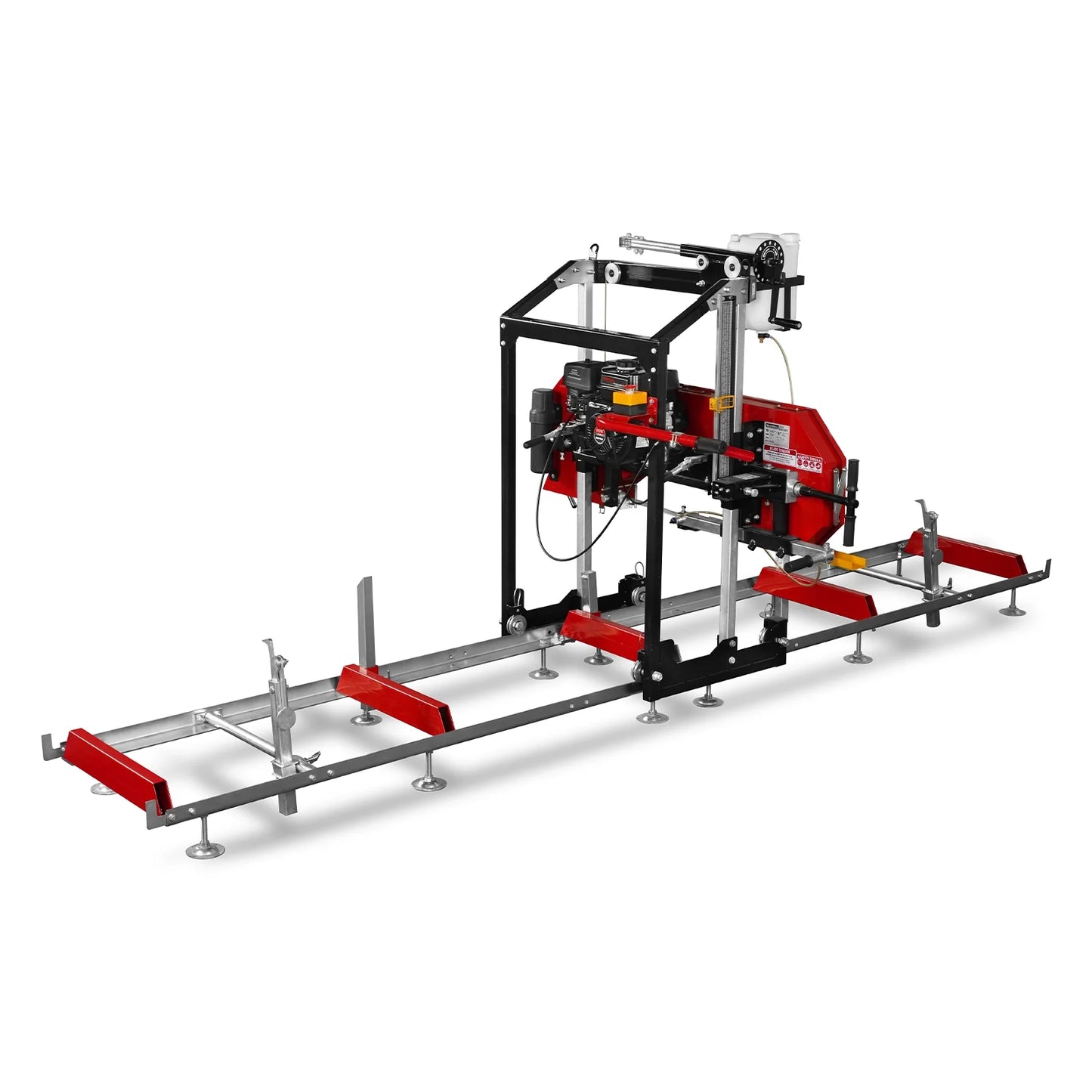 22" Portable Sawmill, 224cc 7HP DUCAR Gasoline Engine, 20" Board Width, 13' Track Length , SM-22