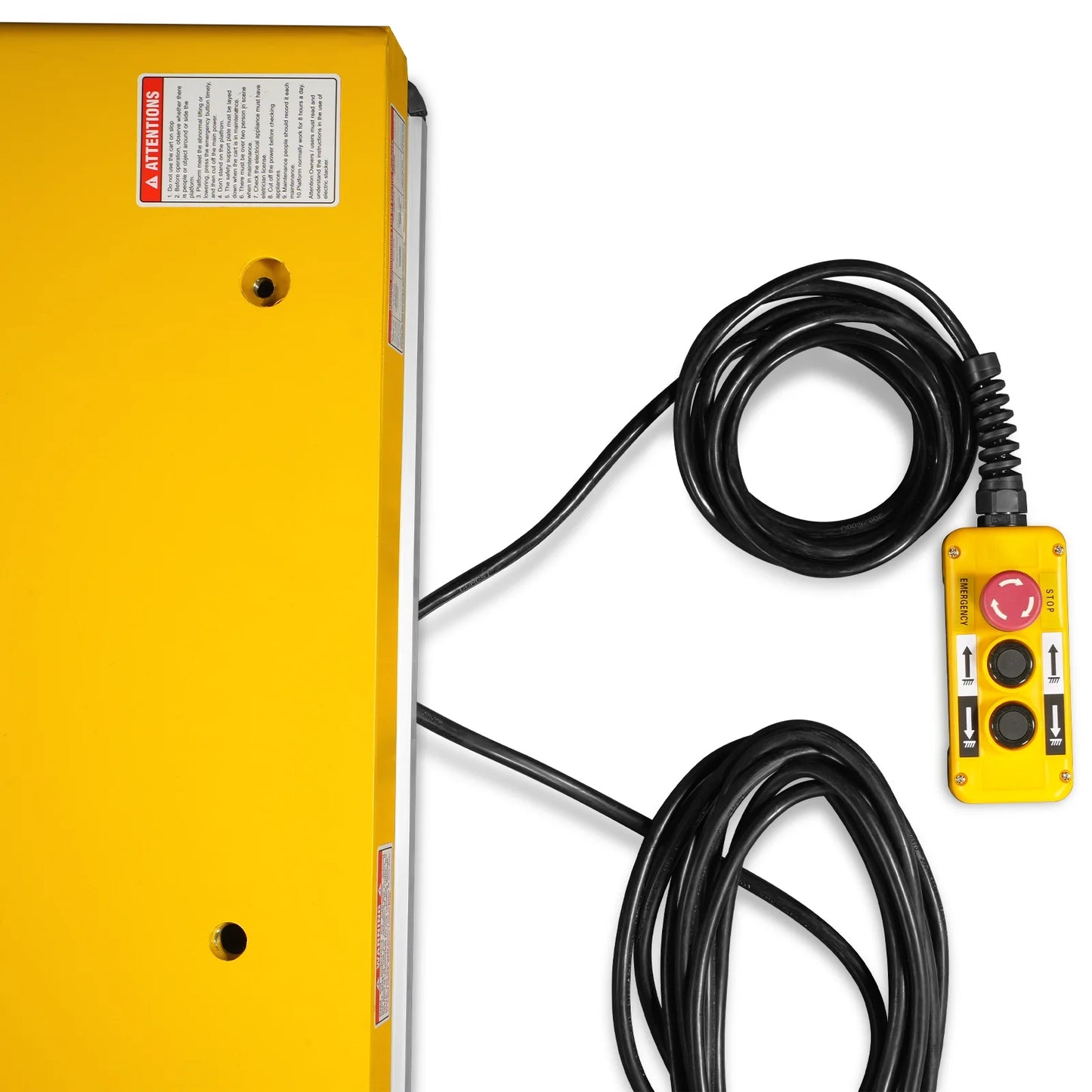 2200lb Capacity Stationary Electric Hydraulic Lift Table , 51.2” x 32.3”Platform, 39.4”Lift Height ,UL Certified Motor, ELT22