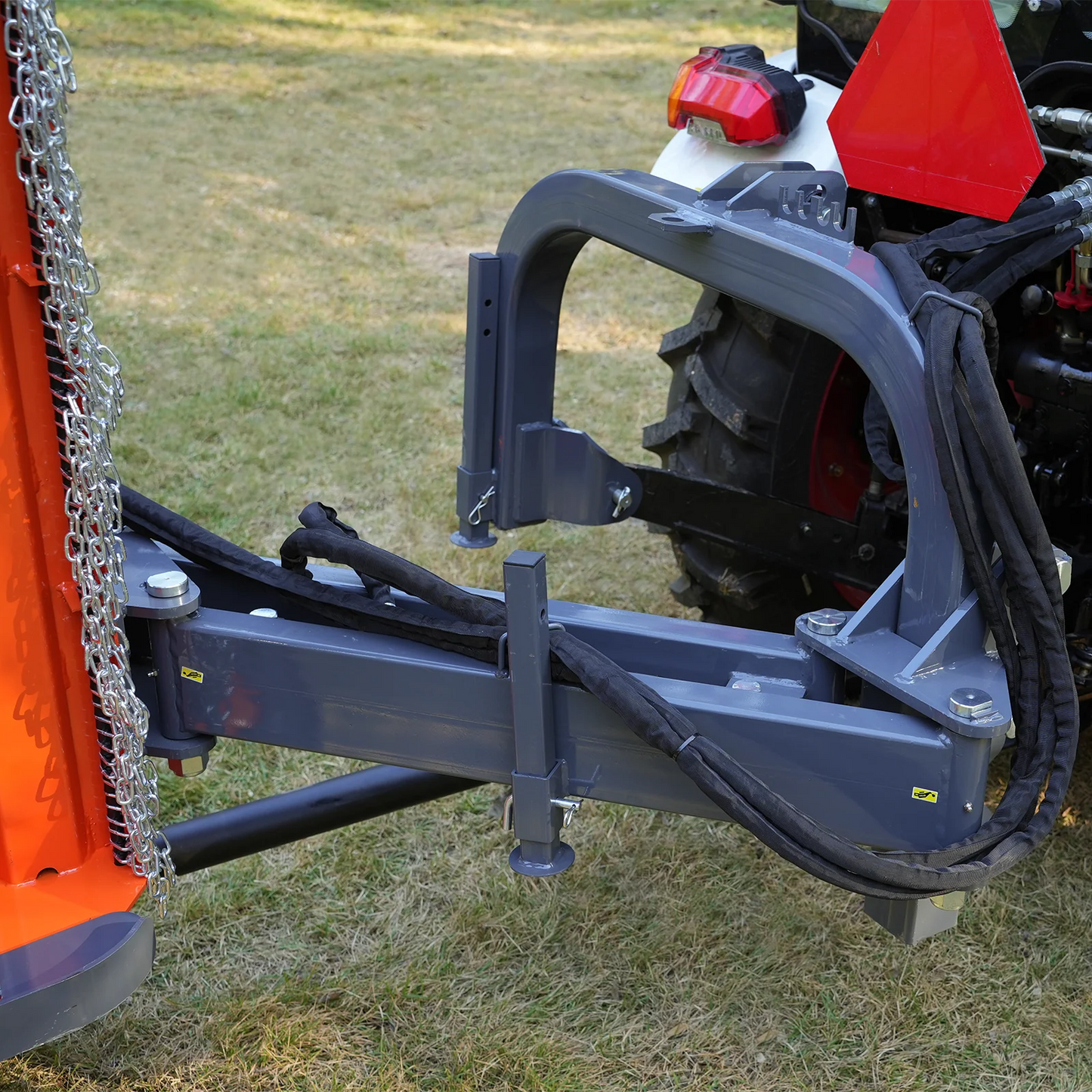 72" Heavy Duty 3Point Offset Ditch Bank Verge Flail Mower Italy CMR Gearbox, 70-110HP, PTO Driven, AGF72