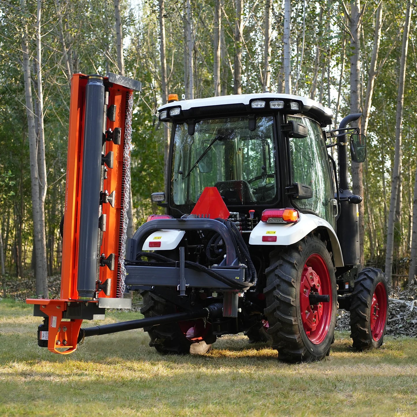 72" Heavy Duty 3Point Offset Ditch Bank Verge Flail Mower Italy CMR Gearbox, 70-110HP, PTO Driven, AGF72