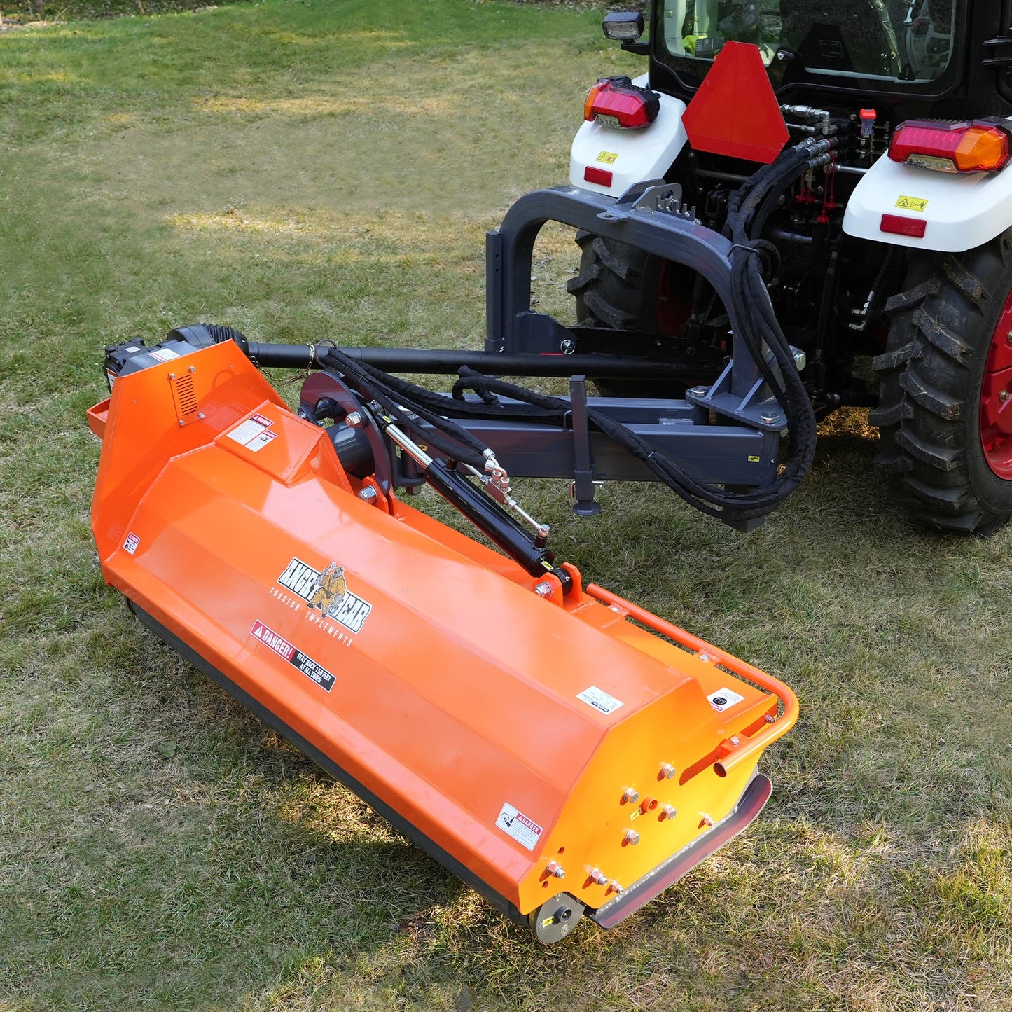 72" Heavy Duty 3Point Offset Ditch Bank Verge Flail Mower Italy CMR Gearbox, 70-110HP, PTO Driven, AGF72