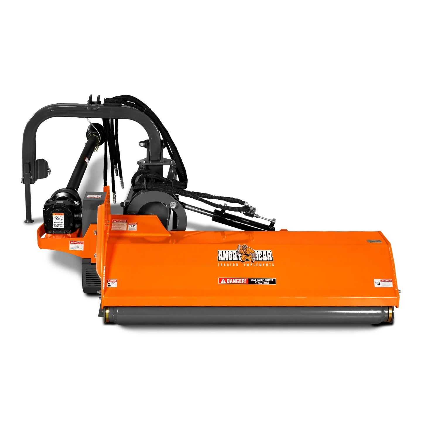 72" Heavy Duty 3Point Offset Ditch Bank Verge Flail Mower Italy CMR Gearbox, 70-110HP, PTO Driven, AGF72