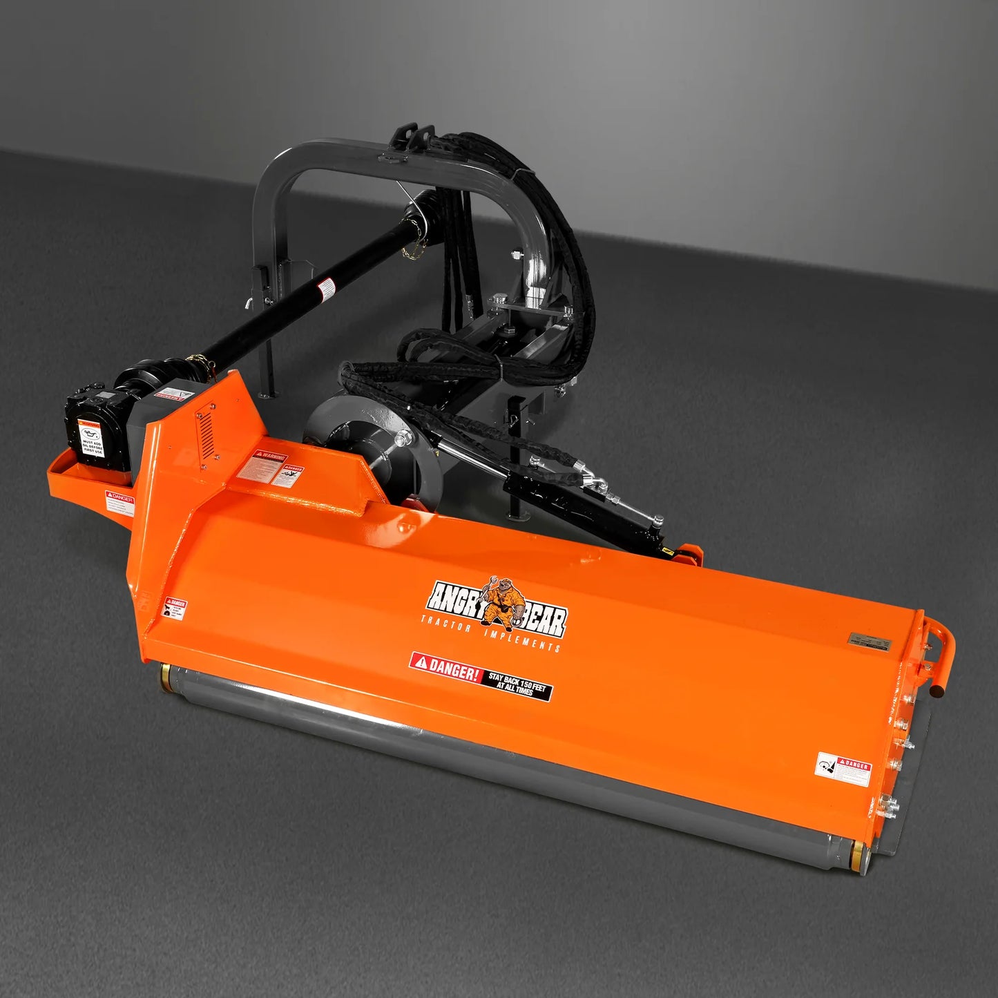 72" Heavy Duty 3Point Offset Ditch Bank Verge Flail Mower Italy CMR Gearbox, 70-110HP, PTO Driven, AGF72