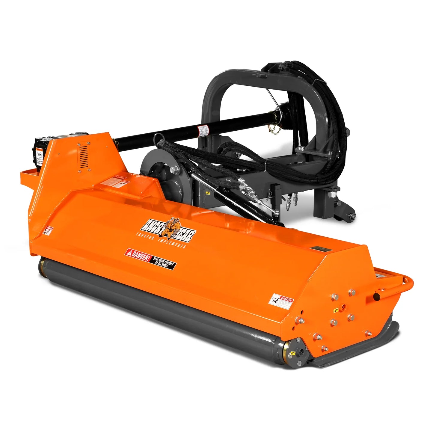 72" Heavy Duty 3Point Offset Ditch Bank Verge Flail Mower Italy CMR Gearbox, 70-110HP, PTO Driven, AGF72