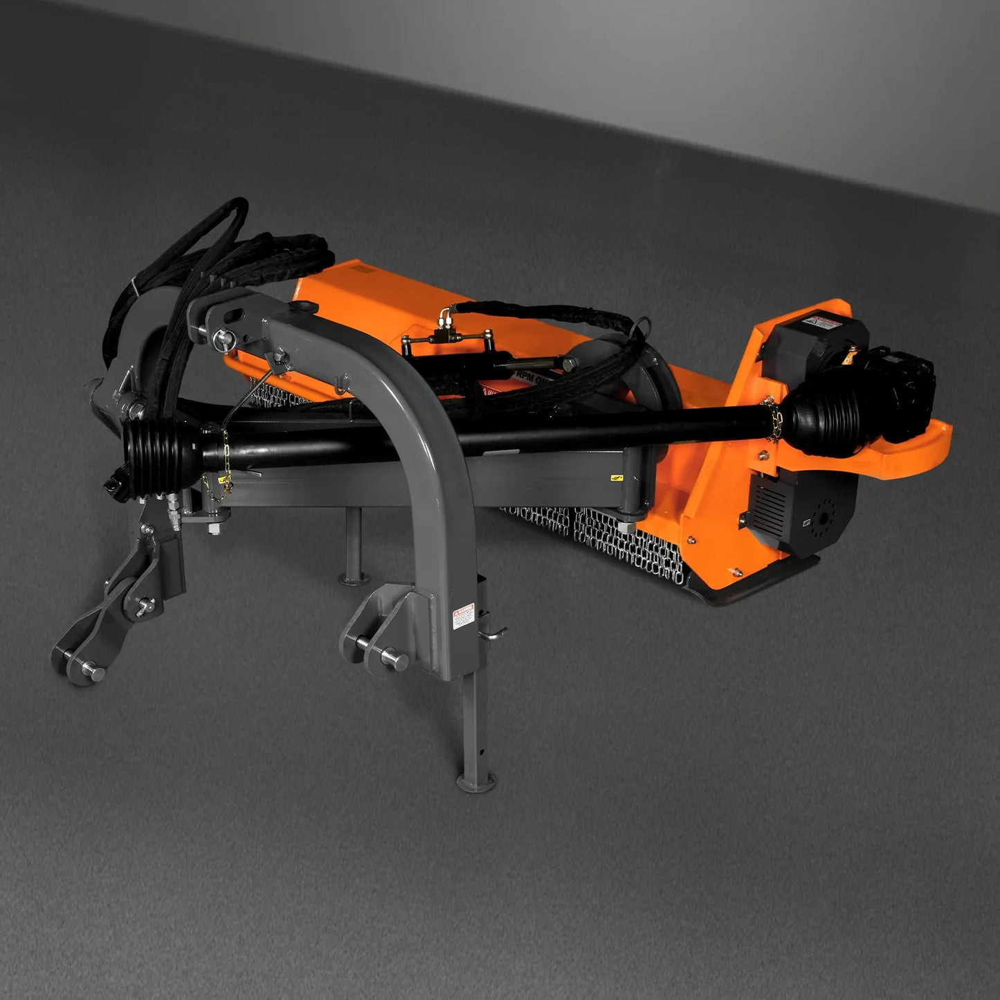 72" Heavy Duty 3Point Offset Ditch Bank Verge Flail Mower Italy CMR Gearbox, 70-110HP, PTO Driven, AGF72