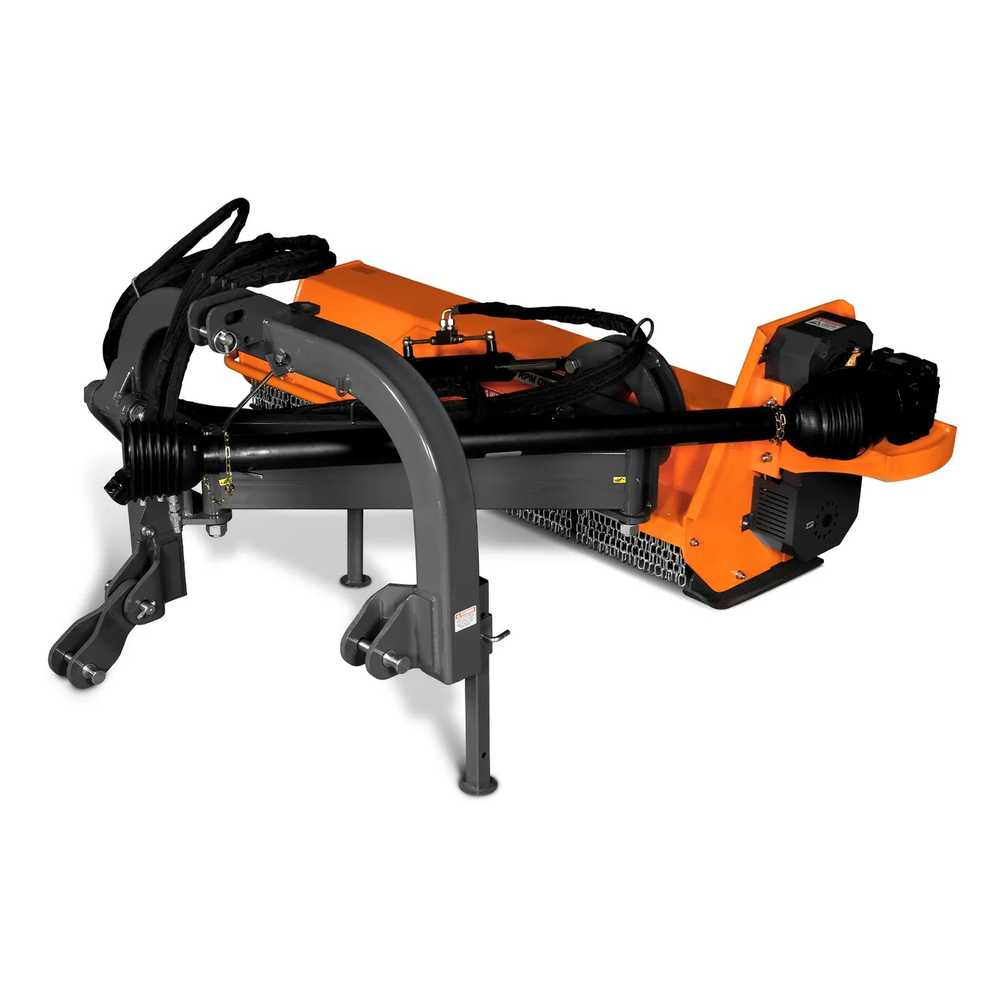 72" Heavy Duty 3Point Offset Ditch Bank Verge Flail Mower Italy CMR Gearbox, 70-110HP, PTO Driven, AGF72