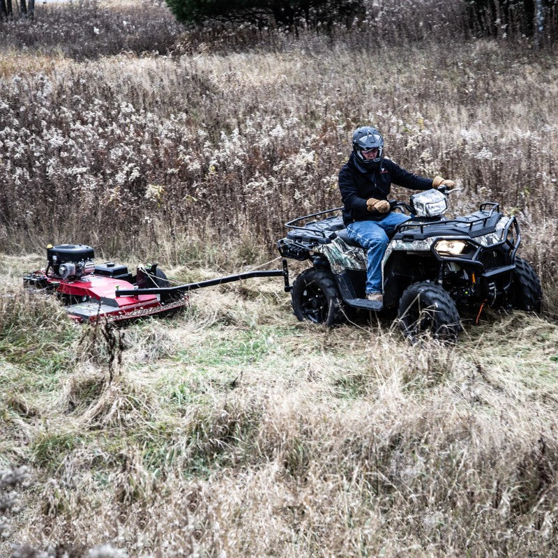 Earthquake 44" Acreage Tow-Behind Rough Cut Mower 17.5hp (500cc) Electric Start Briggs & Stratton Engine