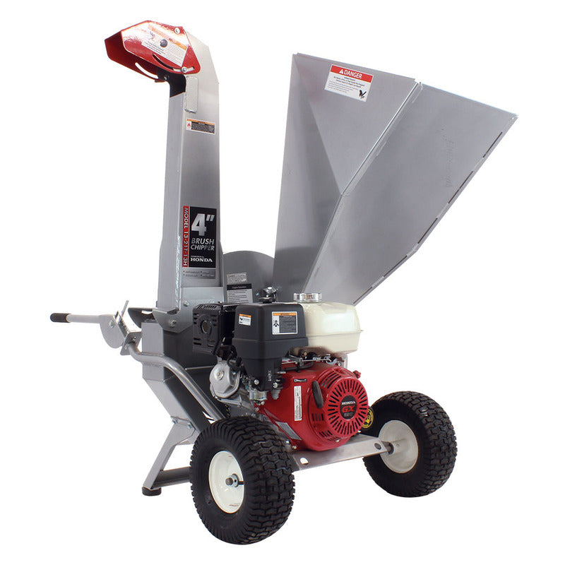 Dosko 4 In. Brush Chipper with Honda GX390 Engine (13-21T-13H)