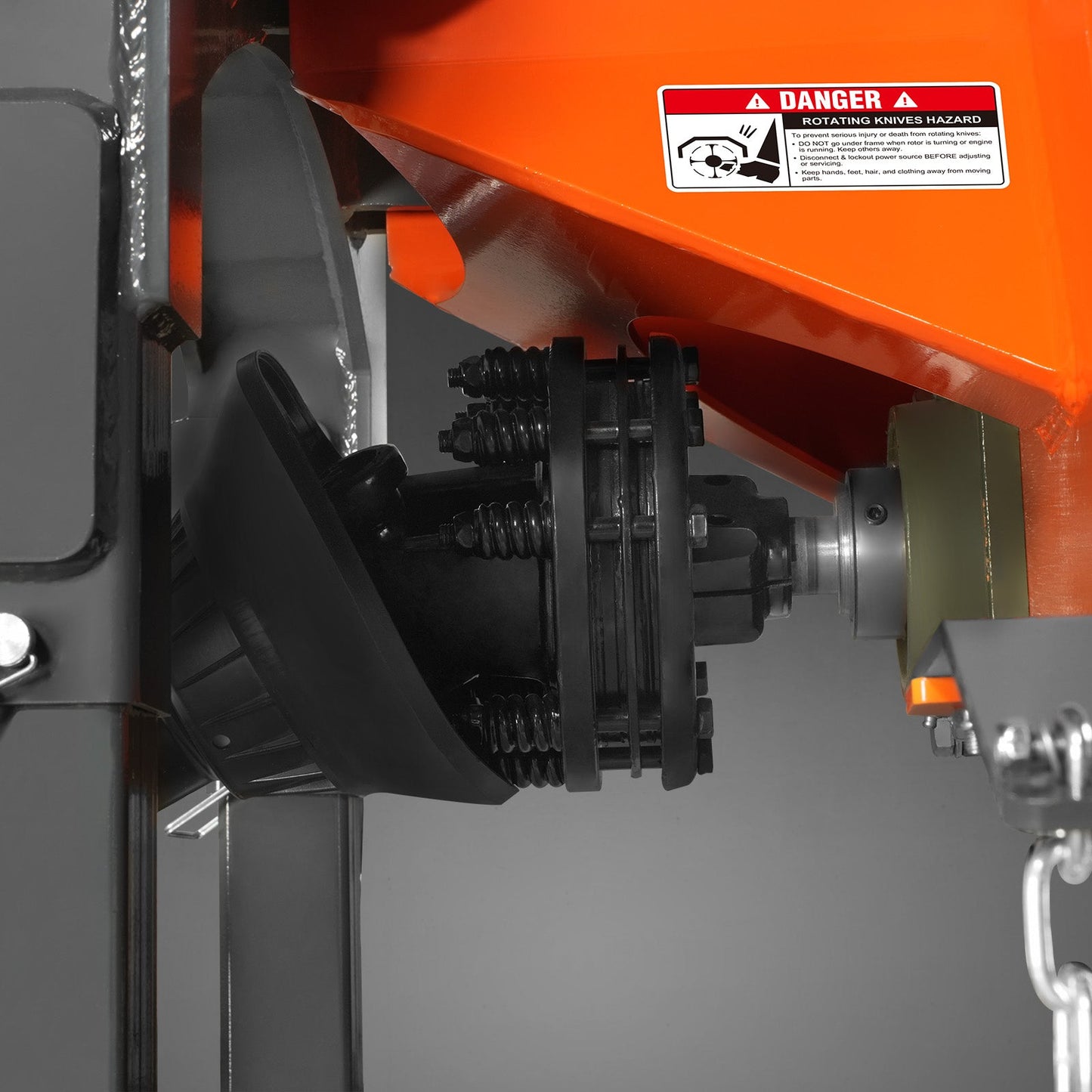 3-Point PTO Stump Grinder, 30 in Flywheel, 40-100HP, with 44 Carbide Teeth (PTO Shaft Included with Slip Clutch), SG30PRO