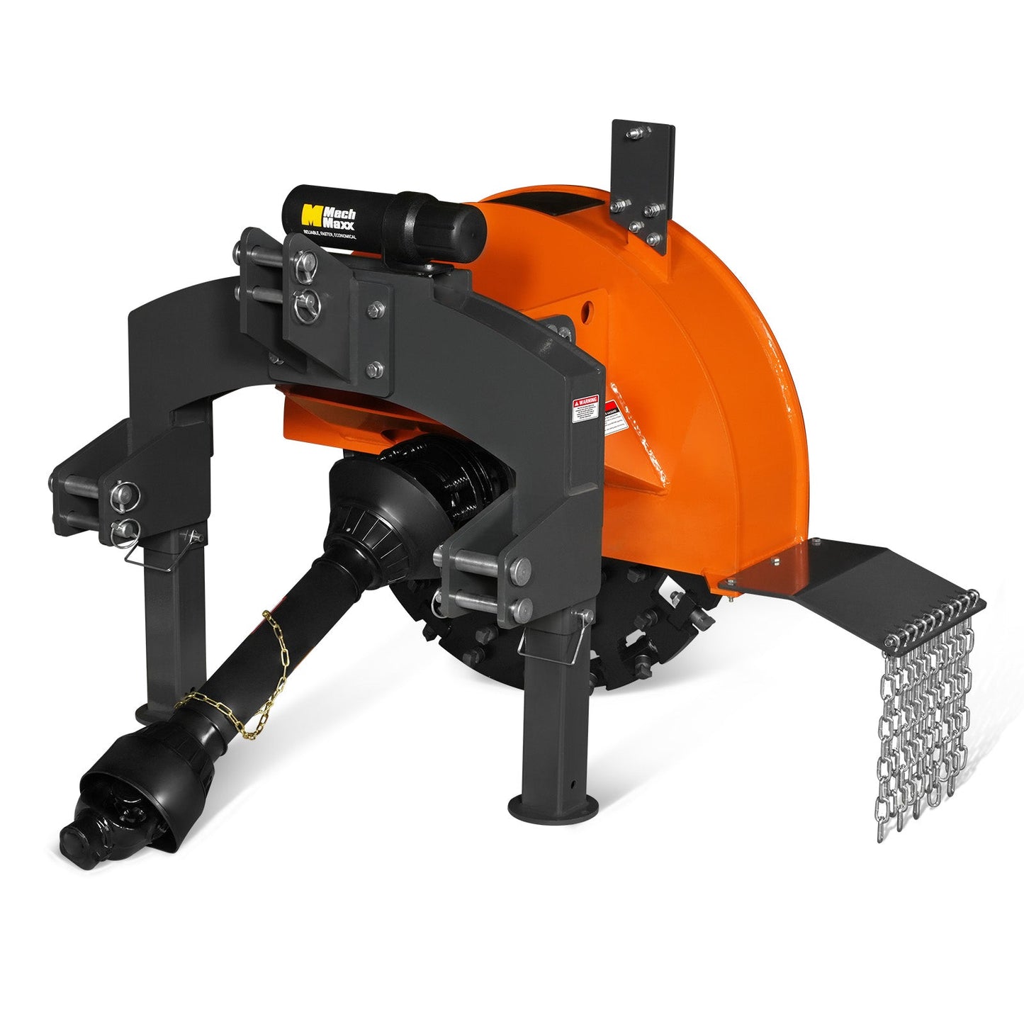 3-Point PTO Stump Grinder, 30 in Flywheel, 40-100HP, with 44 Carbide Teeth (PTO Shaft Included with Slip Clutch), SG30PRO