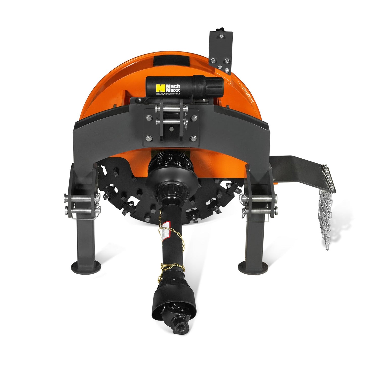 3-Point PTO Stump Grinder, 30 in Flywheel, 40-100HP, with 44 Carbide Teeth (PTO Shaft Included with Slip Clutch), SG30PRO