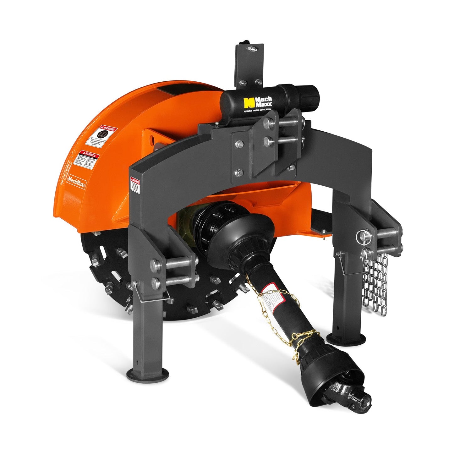 3-Point PTO Stump Grinder, 30 in Flywheel, 40-100HP, with 44 Carbide Teeth (PTO Shaft Included with Slip Clutch), SG30PRO