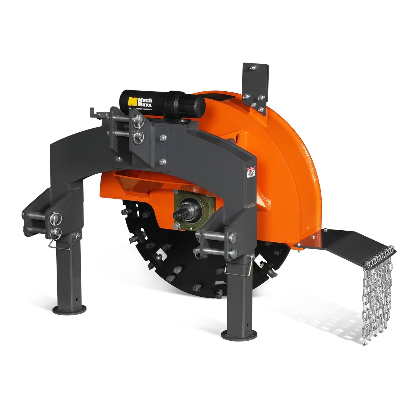 3-Point PTO Stump Grinder, 30 in Flywheel, 40-100HP, with 44 Carbide Teeth (PTO Shaft Included with Slip Clutch), SG30PRO