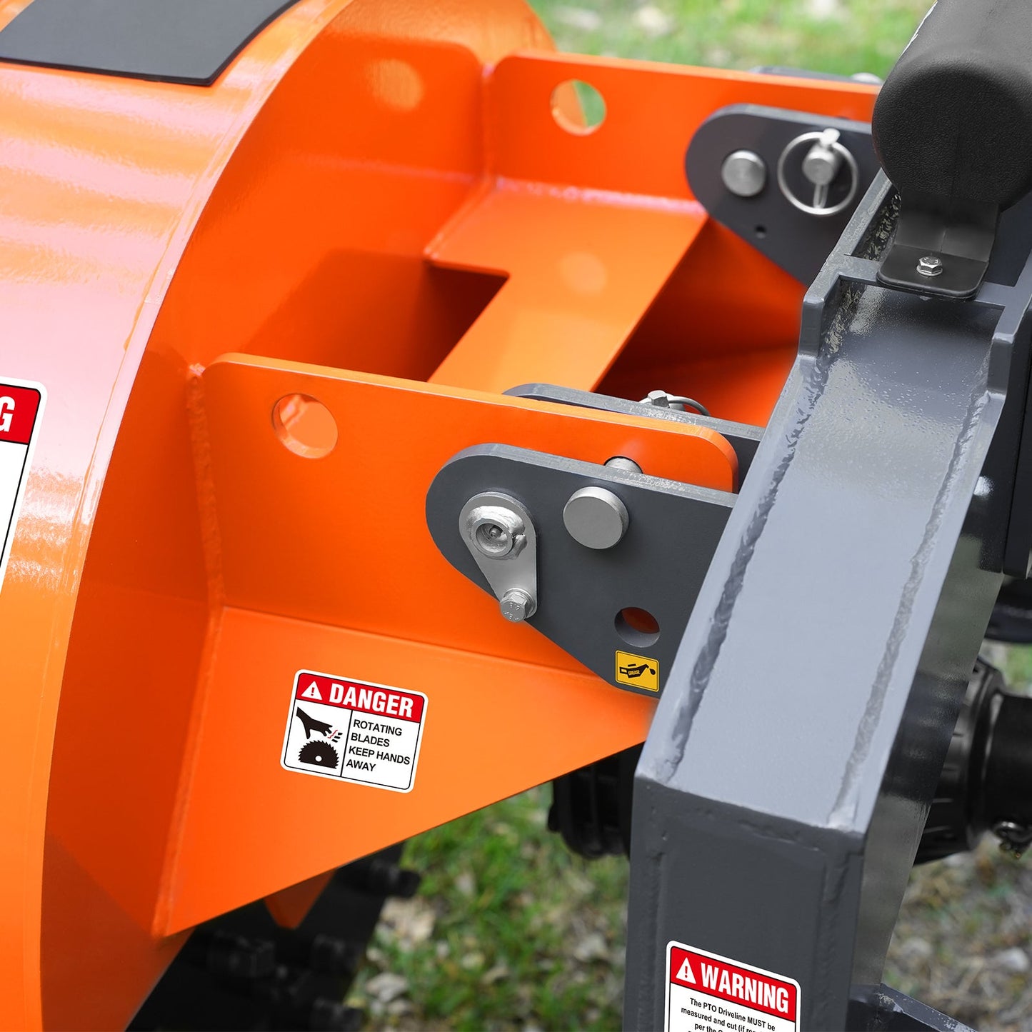 3-Point PTO Stump Grinder, 30 in Flywheel, 40-100HP, with 44 Carbide Teeth (PTO Shaft Included with Slip Clutch), SG30PRO