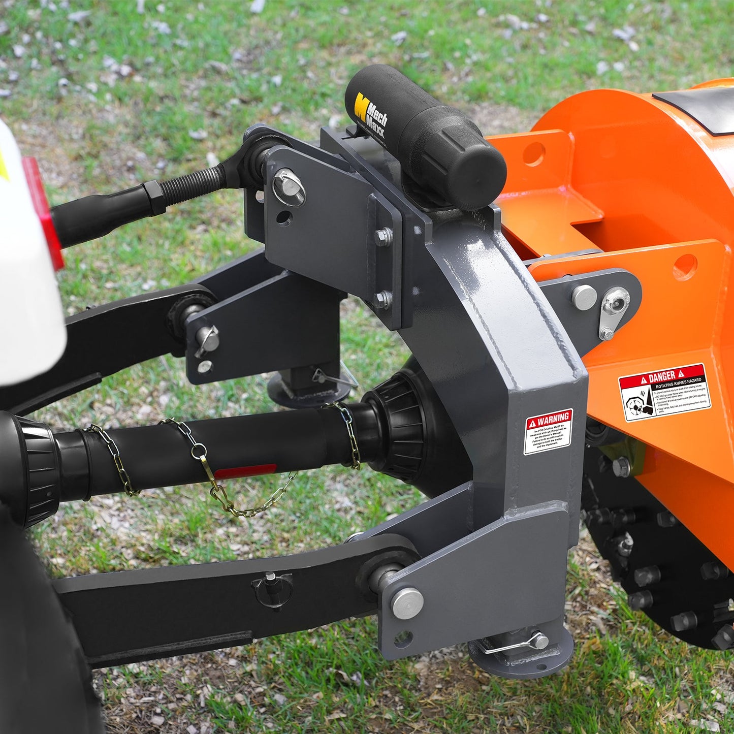 3-Point PTO Stump Grinder, 30 in Flywheel, 40-100HP, with 44 Carbide Teeth (PTO Shaft Included with Slip Clutch), SG30PRO