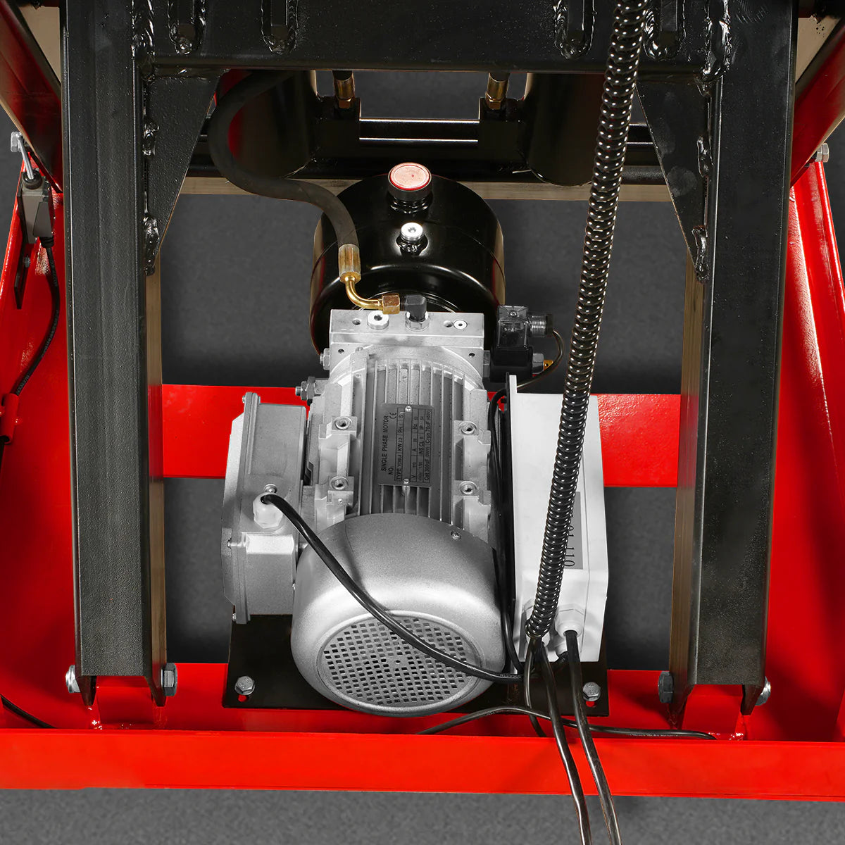 4400lbs Capacity Stationary Powered Hydraulic Lift Table, 51.2” x 33.5” Platform, 41.3” Lift Height, UL Certified Moto, ELT44