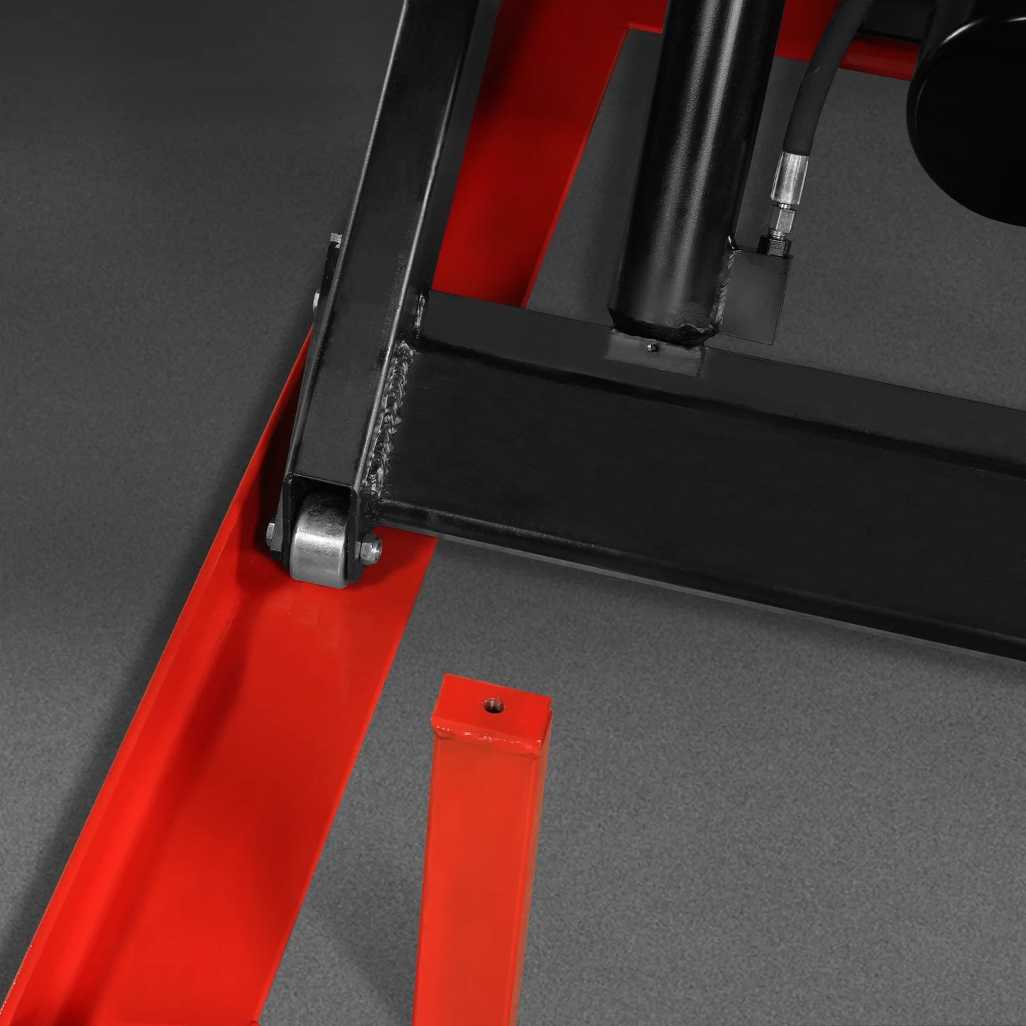 2200 lbs Capacity Stationary Powered Hydraulic Double Scissor Lift Table,86.6" x 51.2" Platform,94.5" Lift Height, UL Certified Moto, ELTD22L