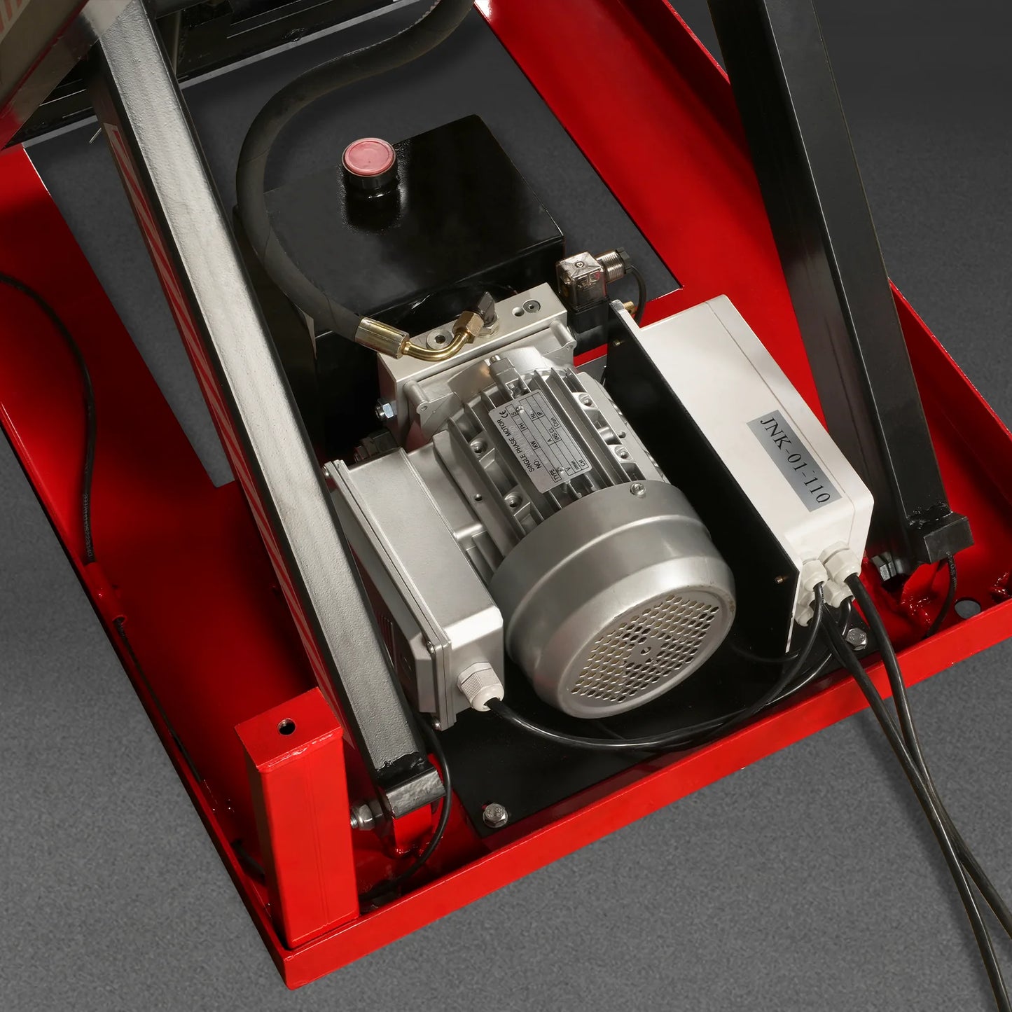 2200 lbs Capacity Stationary Electric Hydraulic Double Scissor Lift Table – 51.2" x 32.3" Platform, 70.1" Lift Height, UL Certified Motor, ELTD22