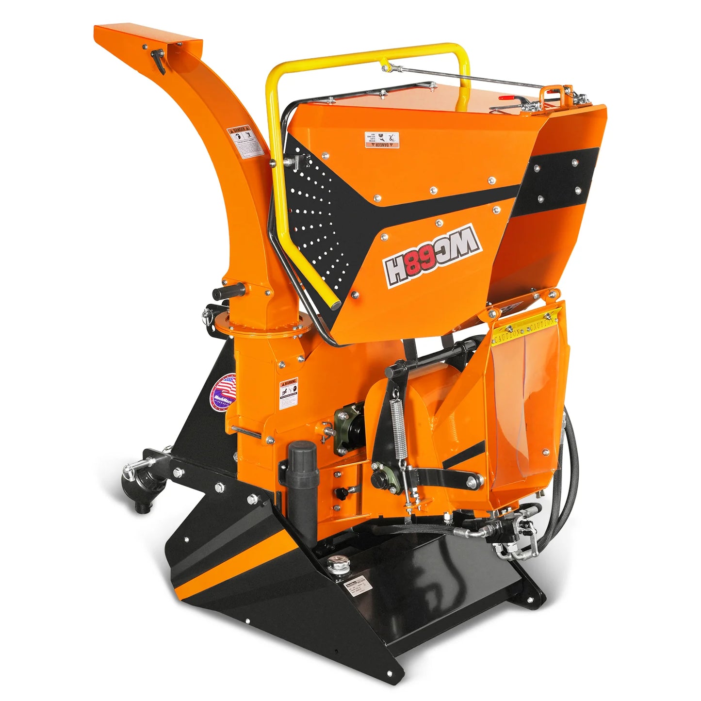 6in, 20-50 HP, 3 Point Hydraulic Wood Chipper For Tractors , WC68H