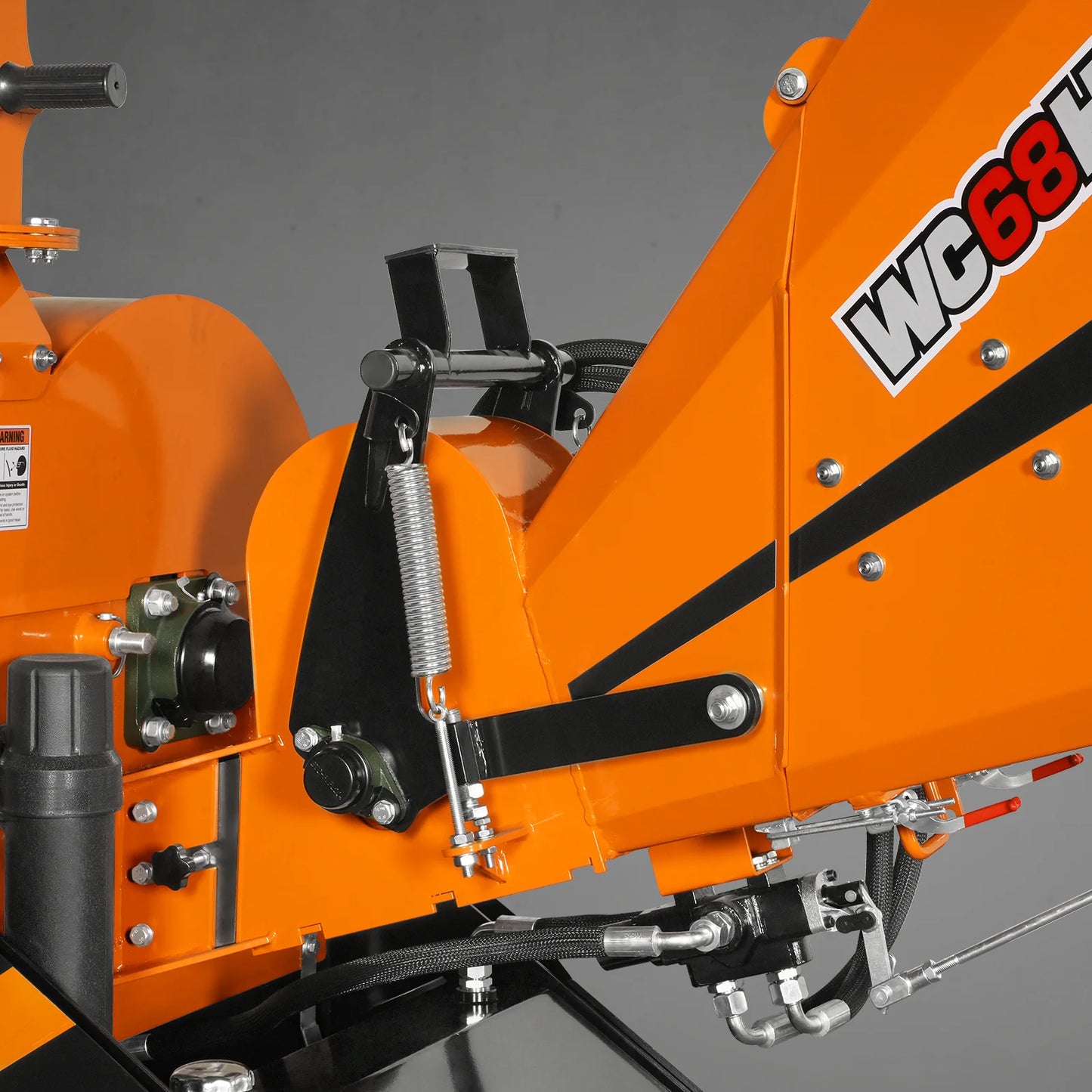 6in, 20-50 HP, 3 Point Hydraulic Wood Chipper For Tractors , WC68H