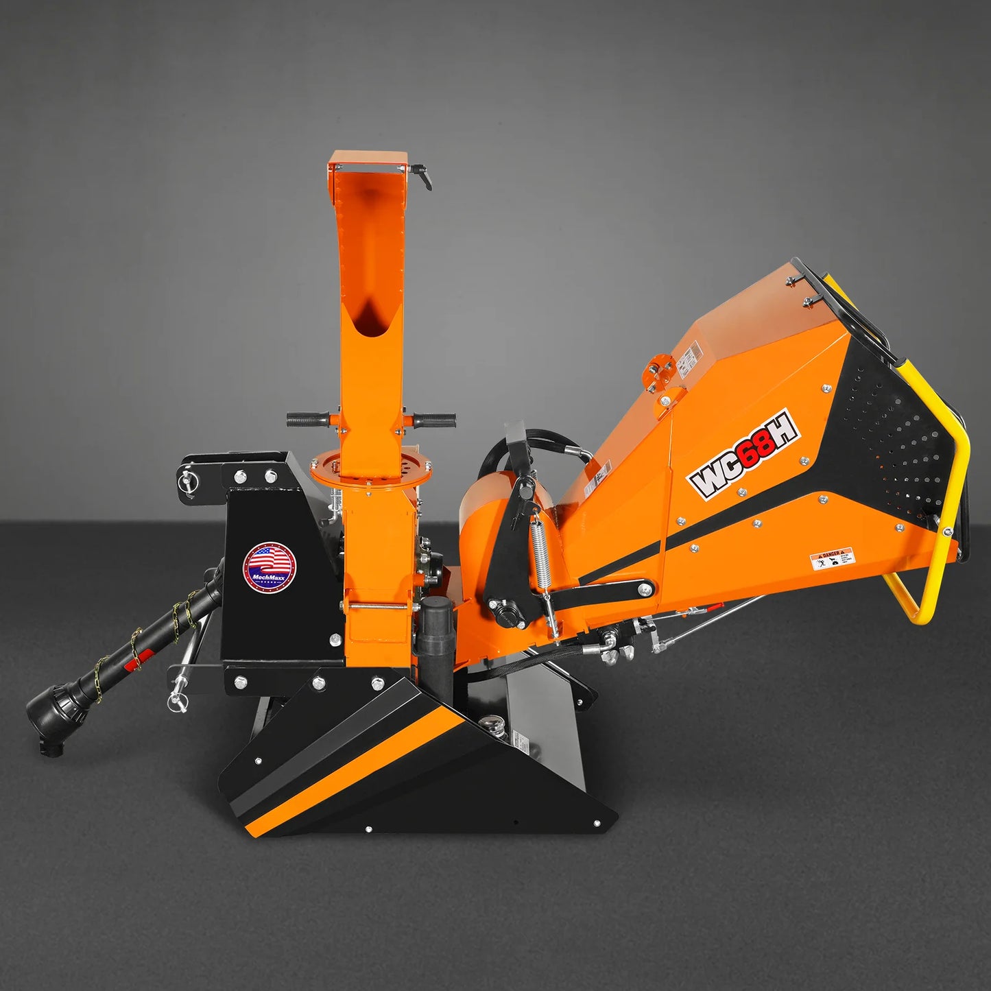 6in, 20-50 HP, 3 Point Hydraulic Wood Chipper For Tractors , WC68H