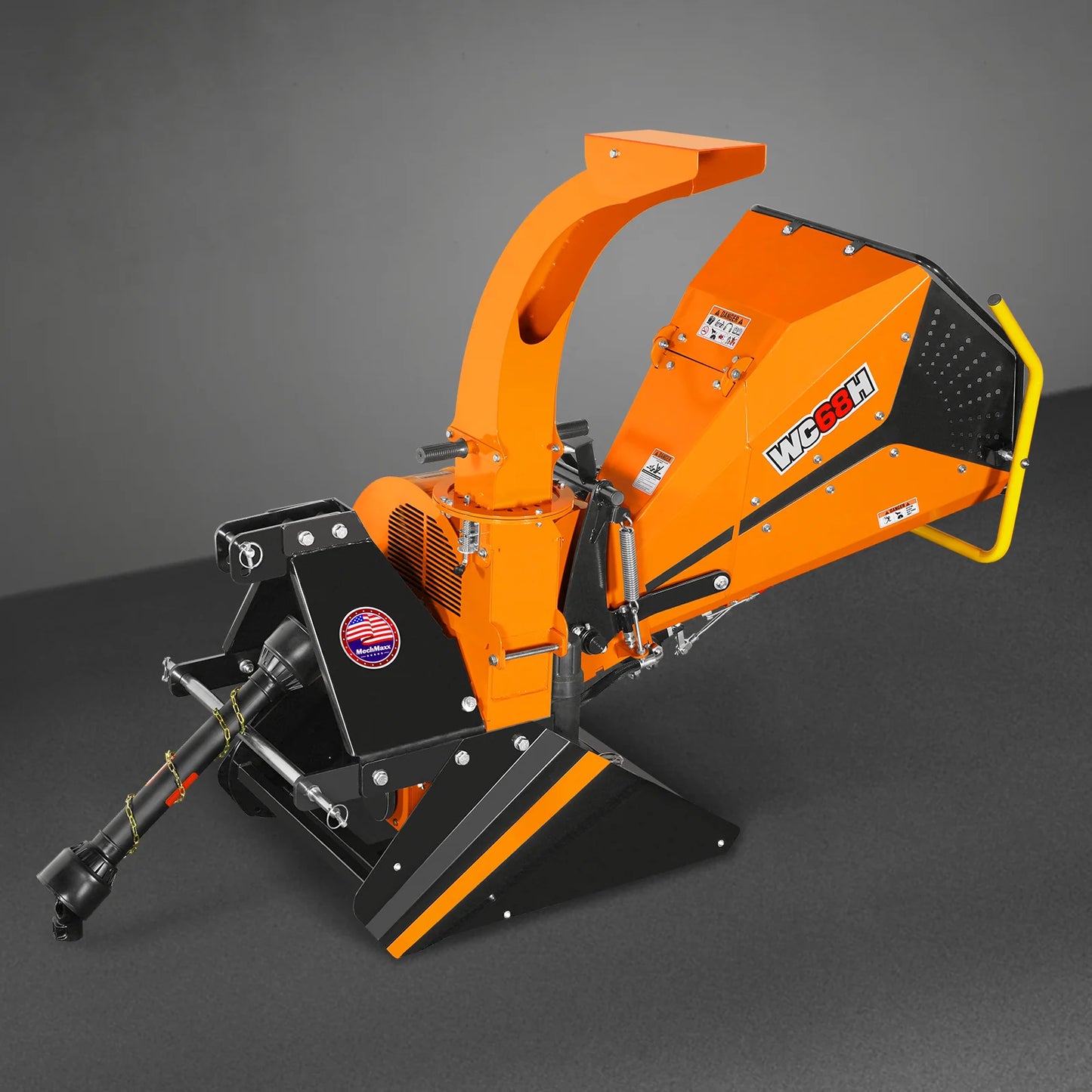 6in, 20-50 HP, 3 Point Hydraulic Wood Chipper For Tractors , WC68H