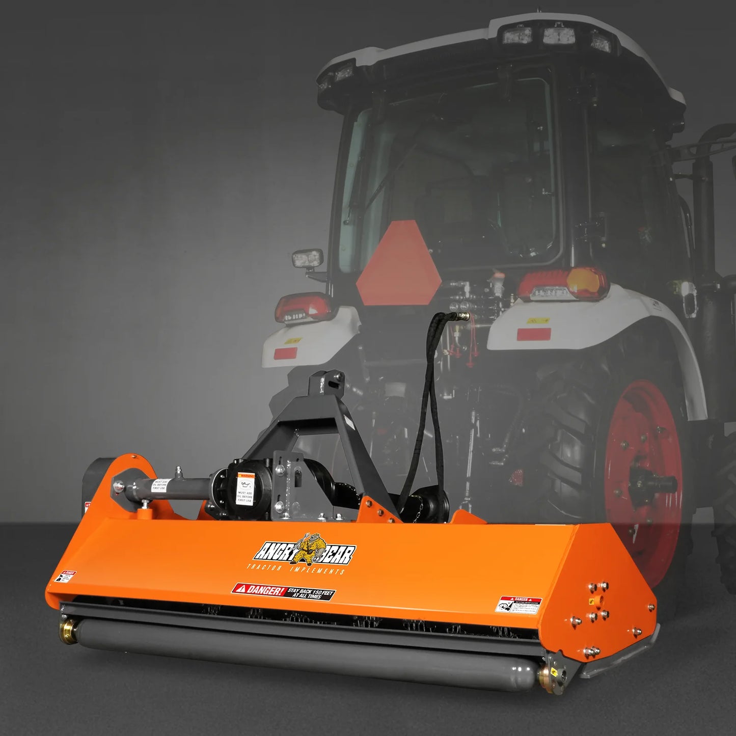 68” PTO Flail Mower with Hydraulic Side Shift 3 Point 30-60hp , NAM68H