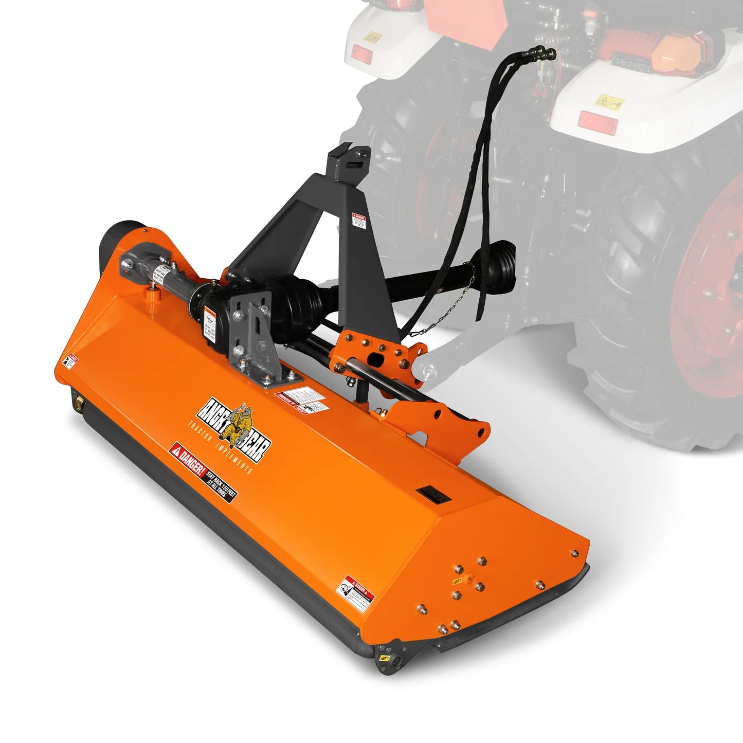 68” PTO Flail Mower with Hydraulic Side Shift 3 Point 30-60hp , NAM68H