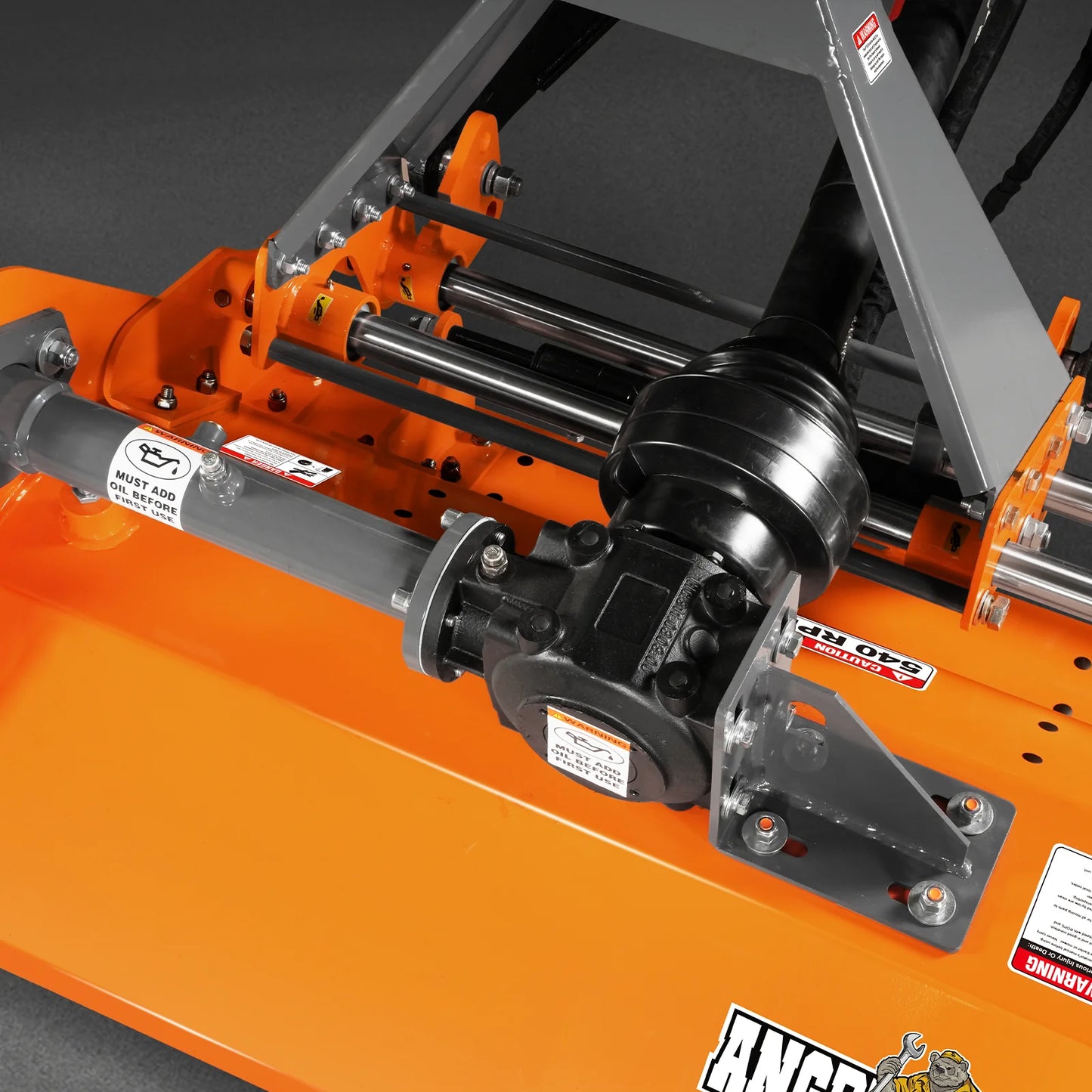 68” PTO Flail Mower with Hydraulic Side Shift 3 Point 30-60hp , NAM68H