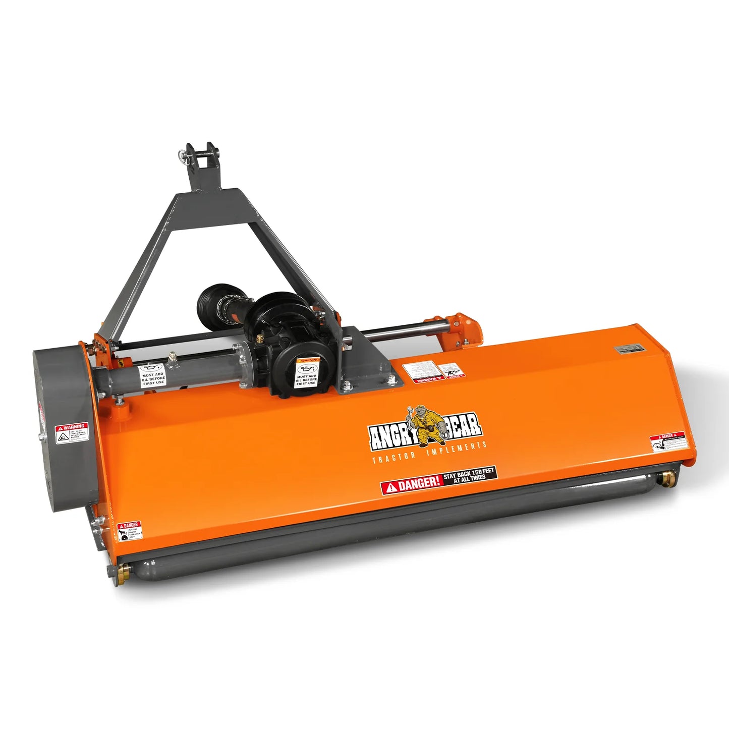 68” PTO Flail Mower with Hydraulic Side Shift 3 Point 30-60hp , NAM68H