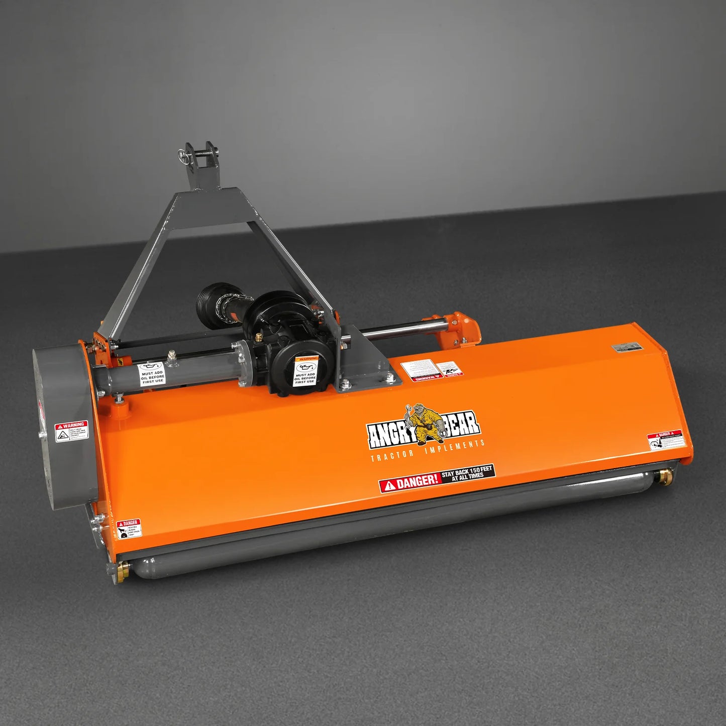 68” PTO Flail Mower with Hydraulic Side Shift 3 Point 30-60hp , NAM68H