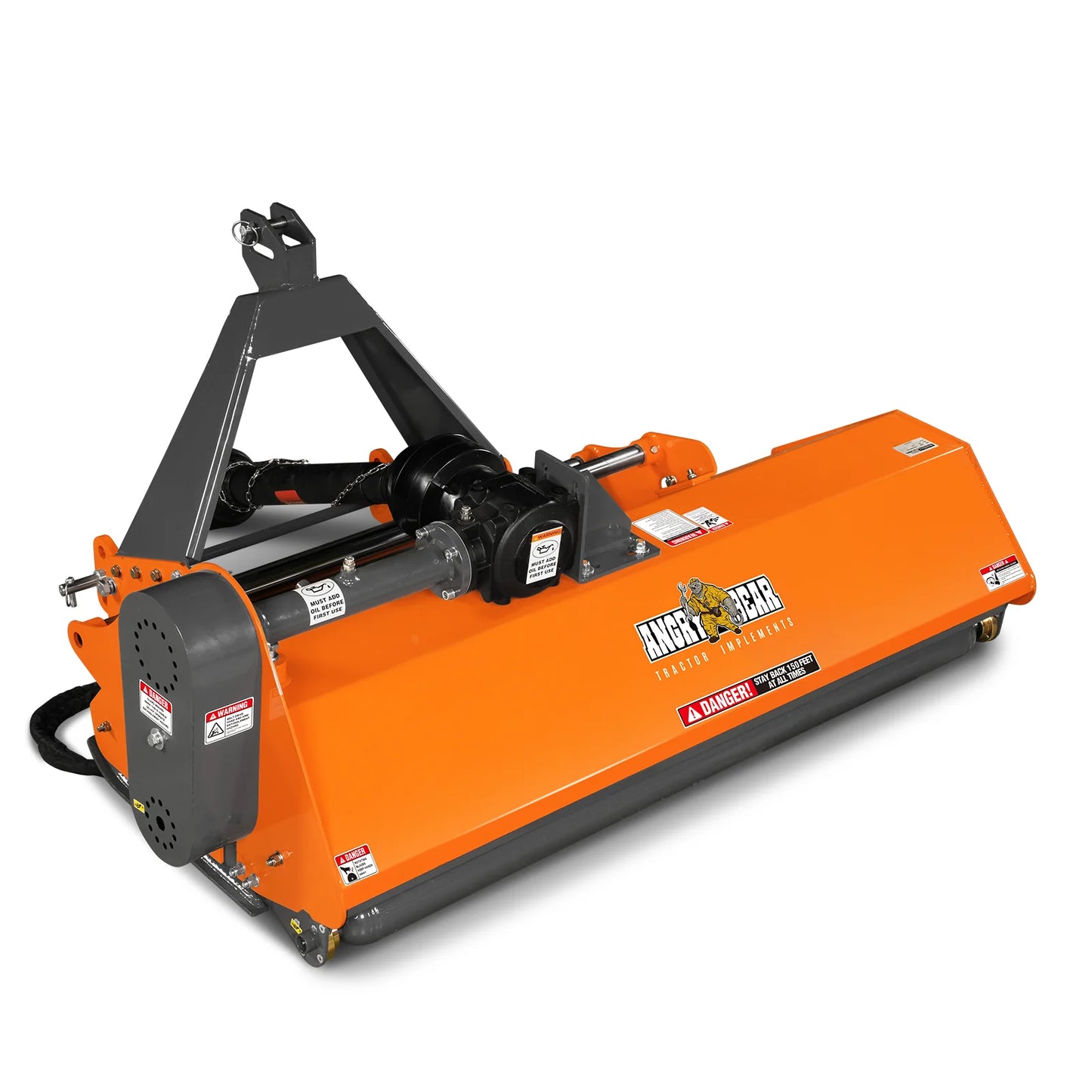 68” PTO Flail Mower with Hydraulic Side Shift 3 Point 30-60hp , NAM68H