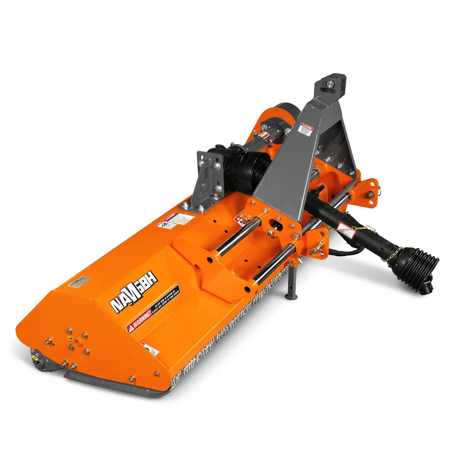 68” PTO Flail Mower with Hydraulic Side Shift 3 Point 30-60hp , NAM68H