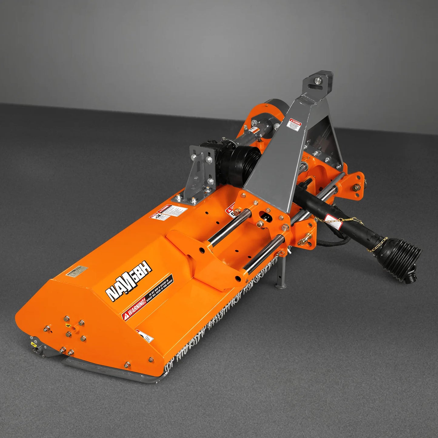 68” PTO Flail Mower with Hydraulic Side Shift 3 Point 30-60hp , NAM68H