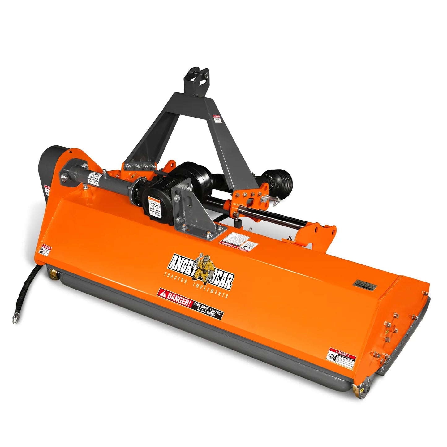 68” PTO Flail Mower with Hydraulic Side Shift 3 Point 30-60hp , NAM68H