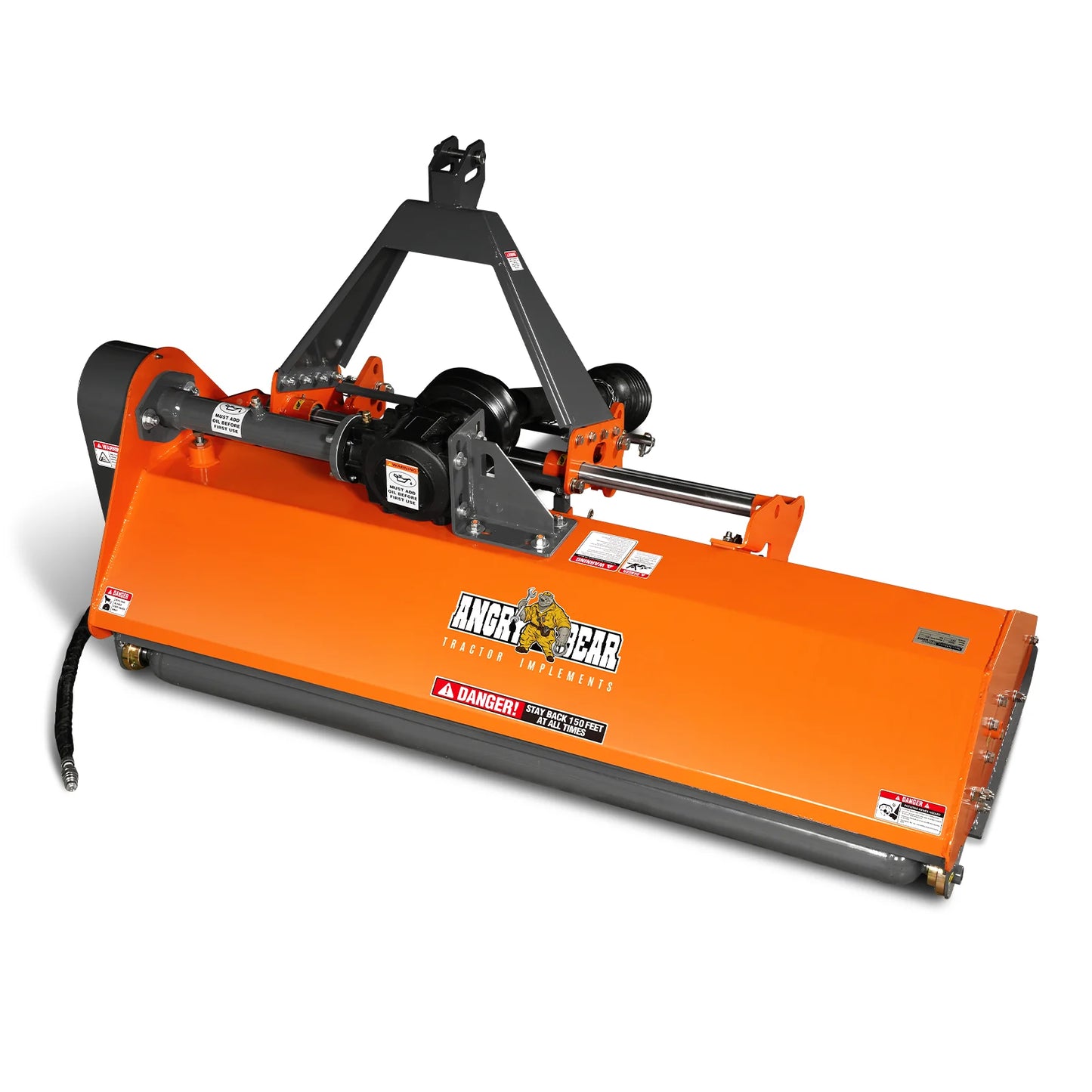 68” PTO Flail Mower with Hydraulic Side Shift 3 Point 30-60hp , NAM68H