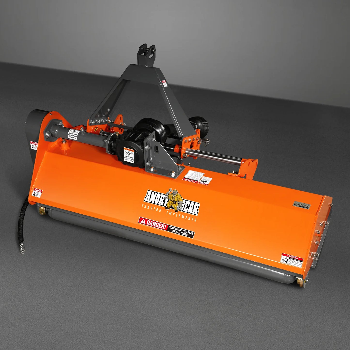 68” PTO Flail Mower with Hydraulic Side Shift 3 Point 30-60hp , NAM68H